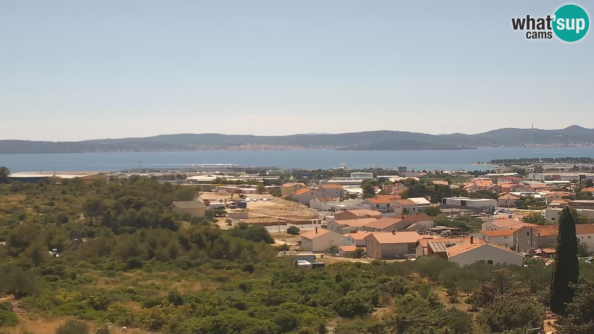 Zadar Port Gazenica Webcam Panorama, Zadar, Croatie