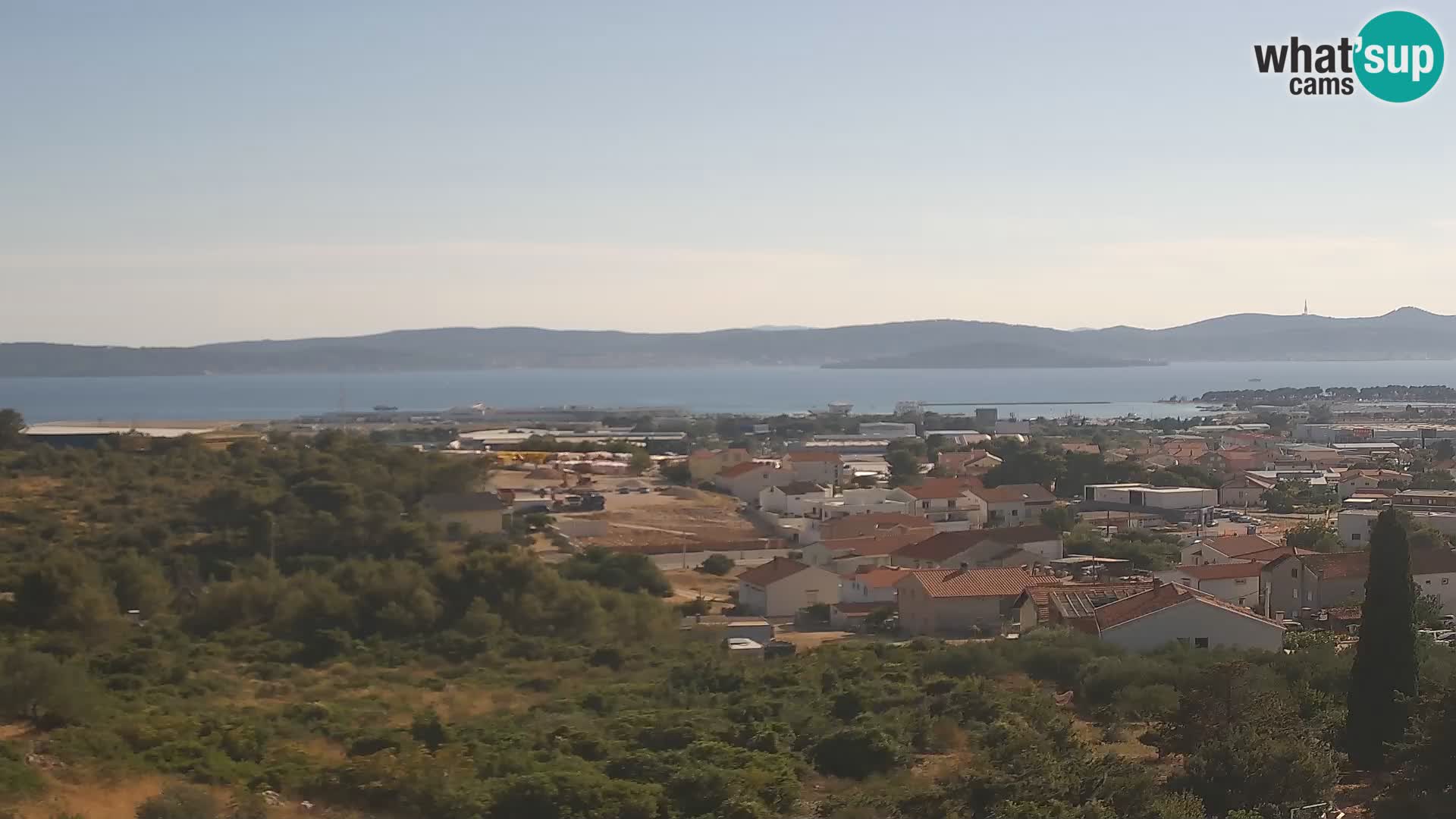 Zadar Port Gazenica Webcam Panorama, Zadar, Kroatien