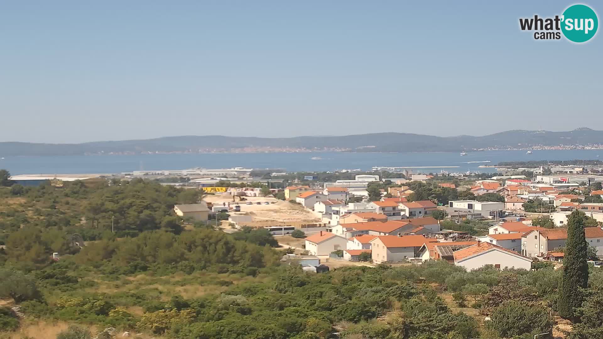 Zadar Port Gazenica Webcam Panorama, Zadar, Croatia