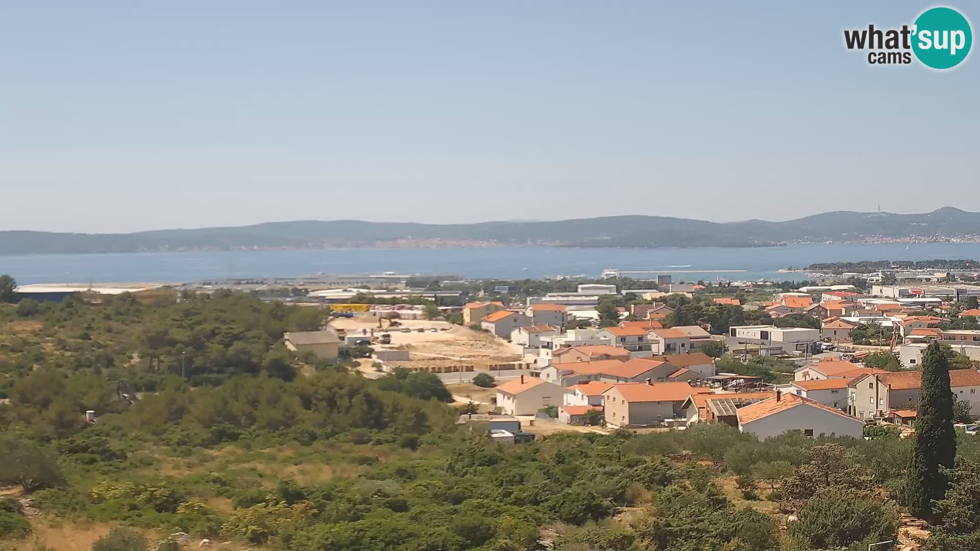 Zadar Pristanišče Gazenica s panoramsko spletno kamero, Zadar, Hrvaška
