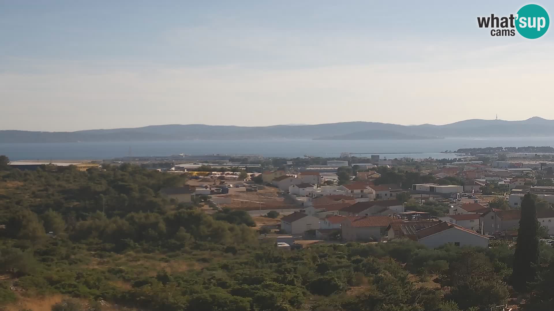 Zadar Port Gazenica Webcam Panorama, Zadar, Croatia