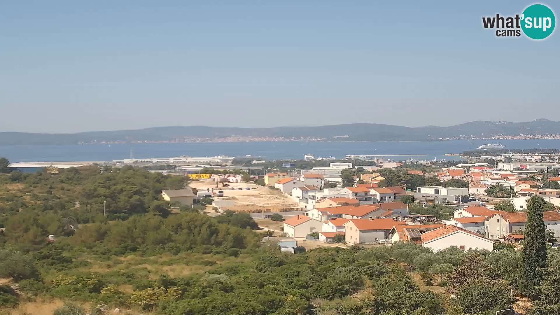 Zadar Port Gazenica Webcam Panorama, Zadar, Croatia