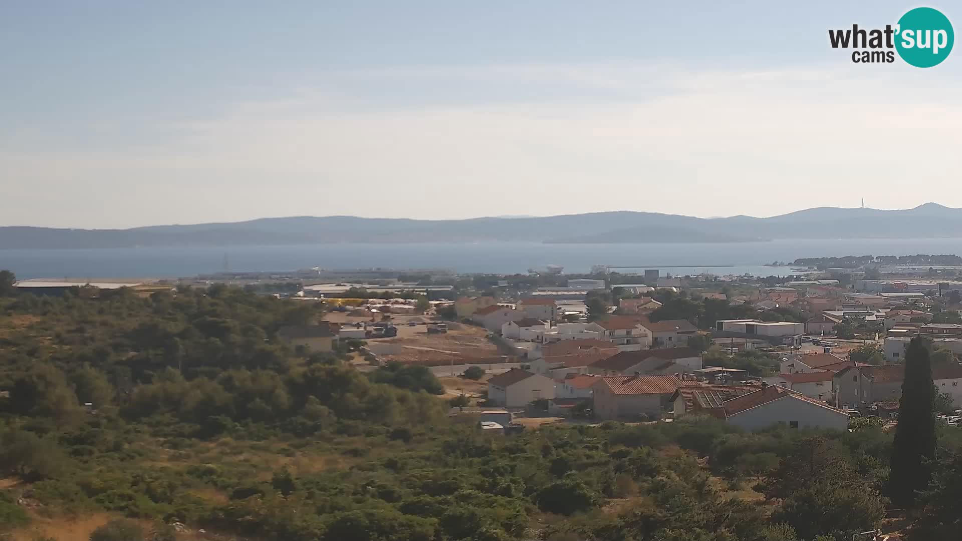 Zadar Port Gazenica Webcam Panorama, Zadar, Kroatien
