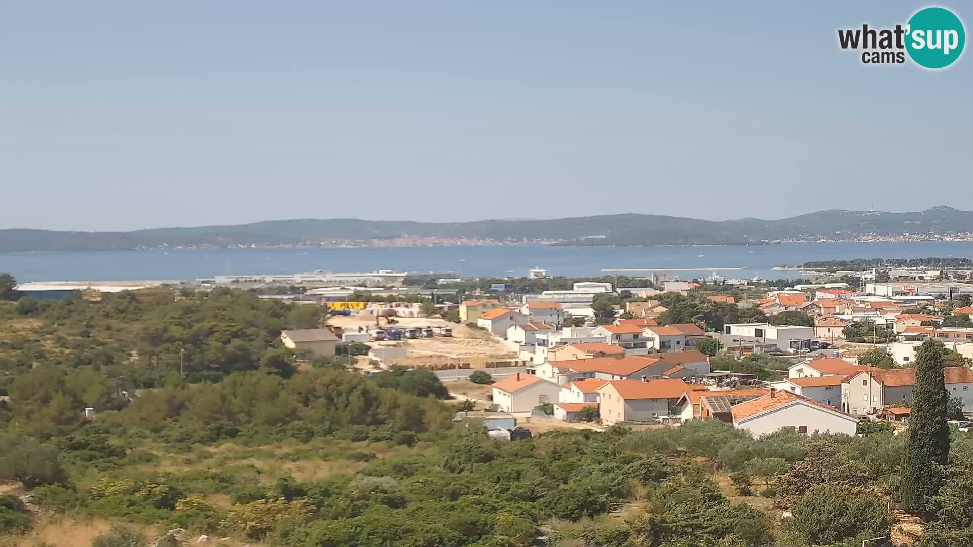 Zadar Pristanišče Gazenica s panoramsko spletno kamero, Zadar, Hrvaška