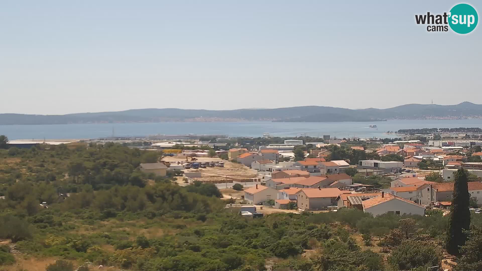 Zadar Port Gazenica Webcam Panorama, Zadar, Kroatien