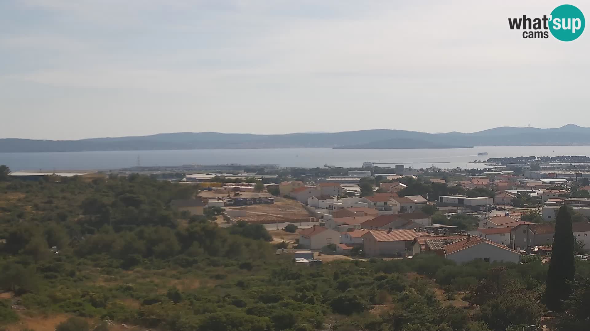 Zadar Port Gazenica Webcam Panorama, Zadar, Croatie