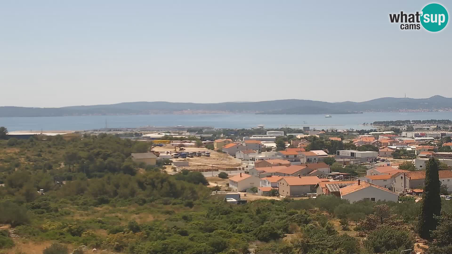 Panoramska web kamera Luke Gaženica u Zadru, Hrvatska