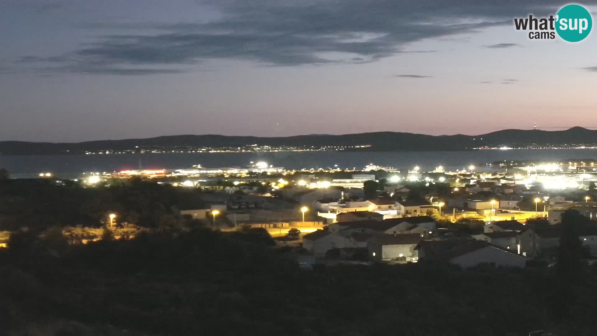 Zadar Port Gazenica Webcam Panorama, Zadar, Croatia