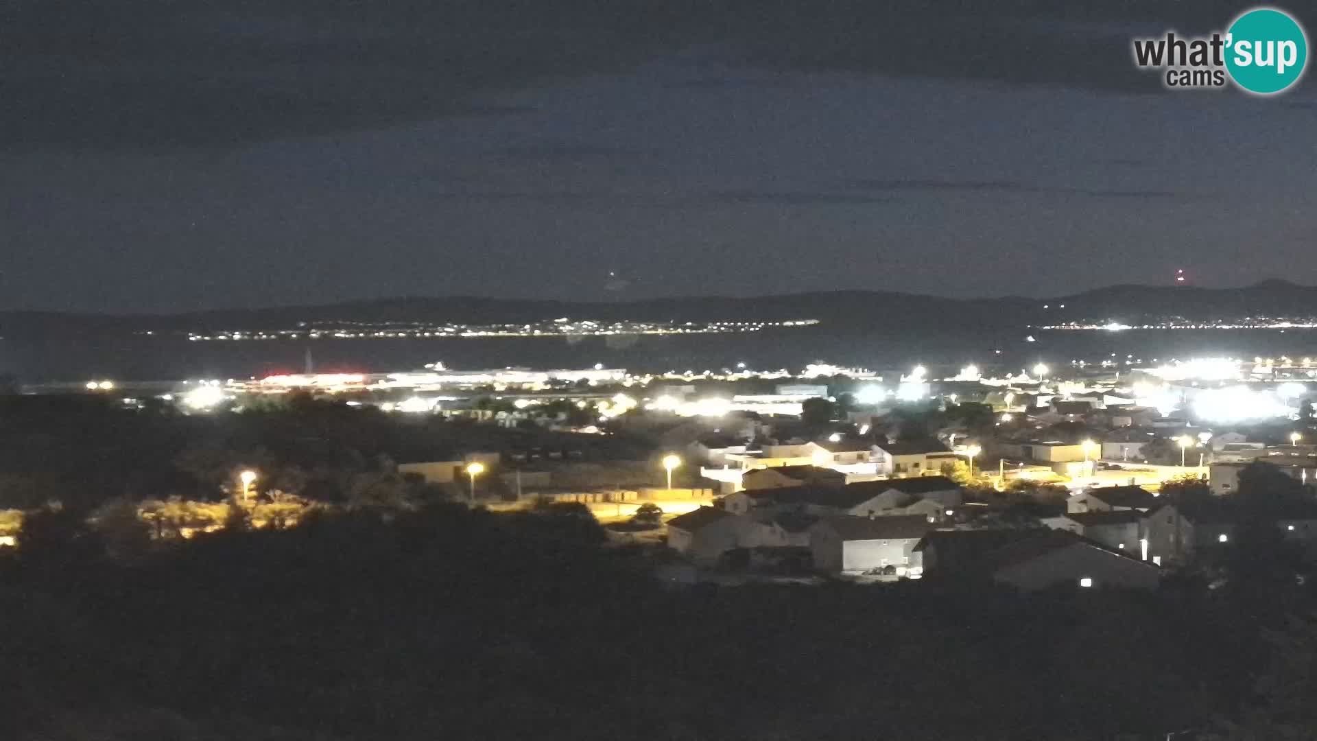 Zadar Pristanišče Gazenica s panoramsko spletno kamero, Zadar, Hrvaška