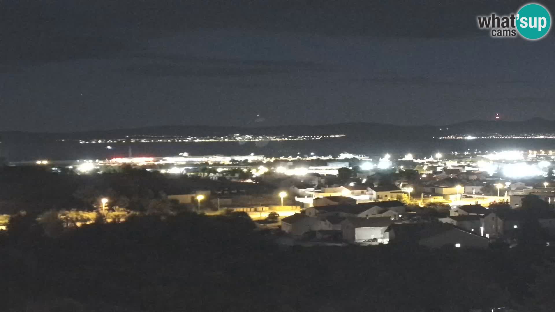 Panoramska web kamera Luke Gaženica u Zadru, Hrvatska