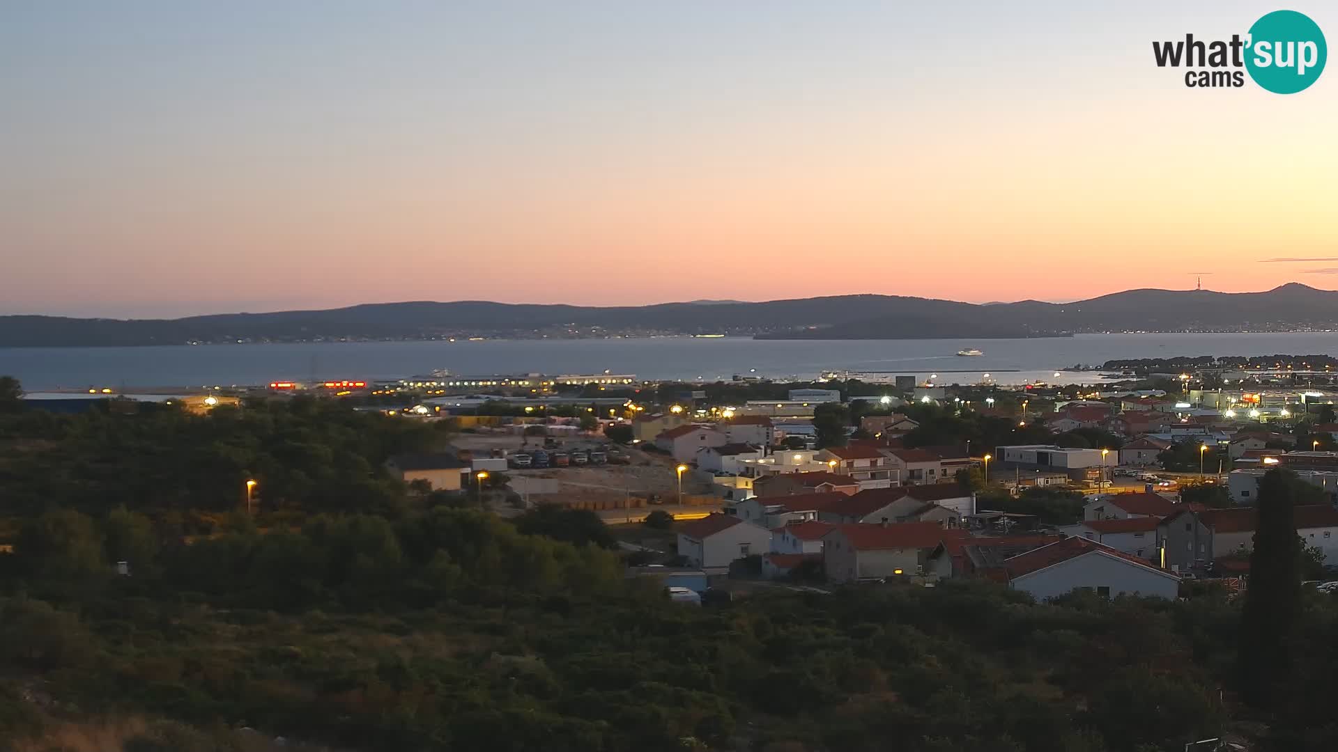 Zadar Porto di Gazenica Webcam Panorama, Zara, Croazia