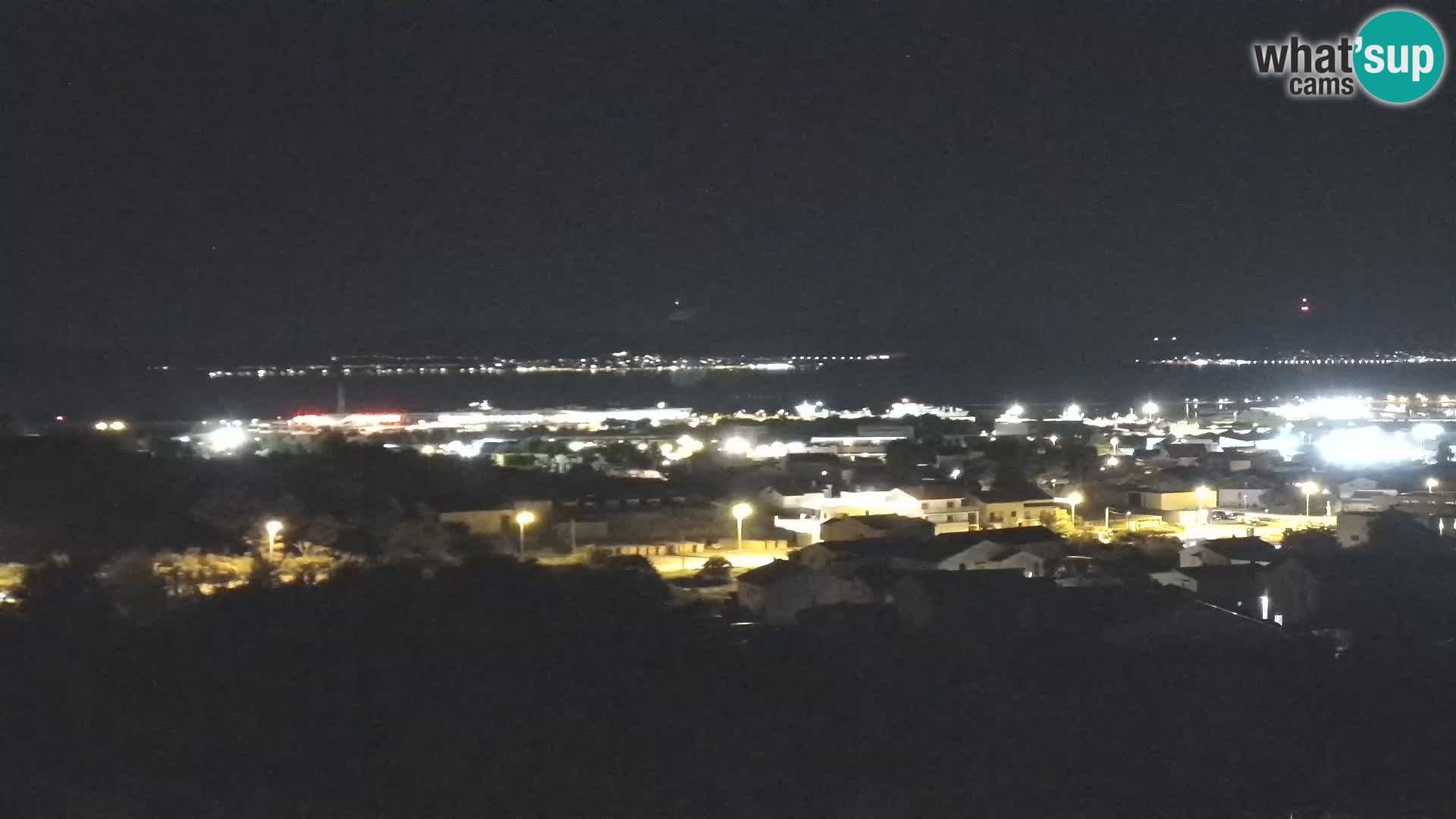 Panoramska web kamera Luke Gaženica u Zadru, Hrvatska