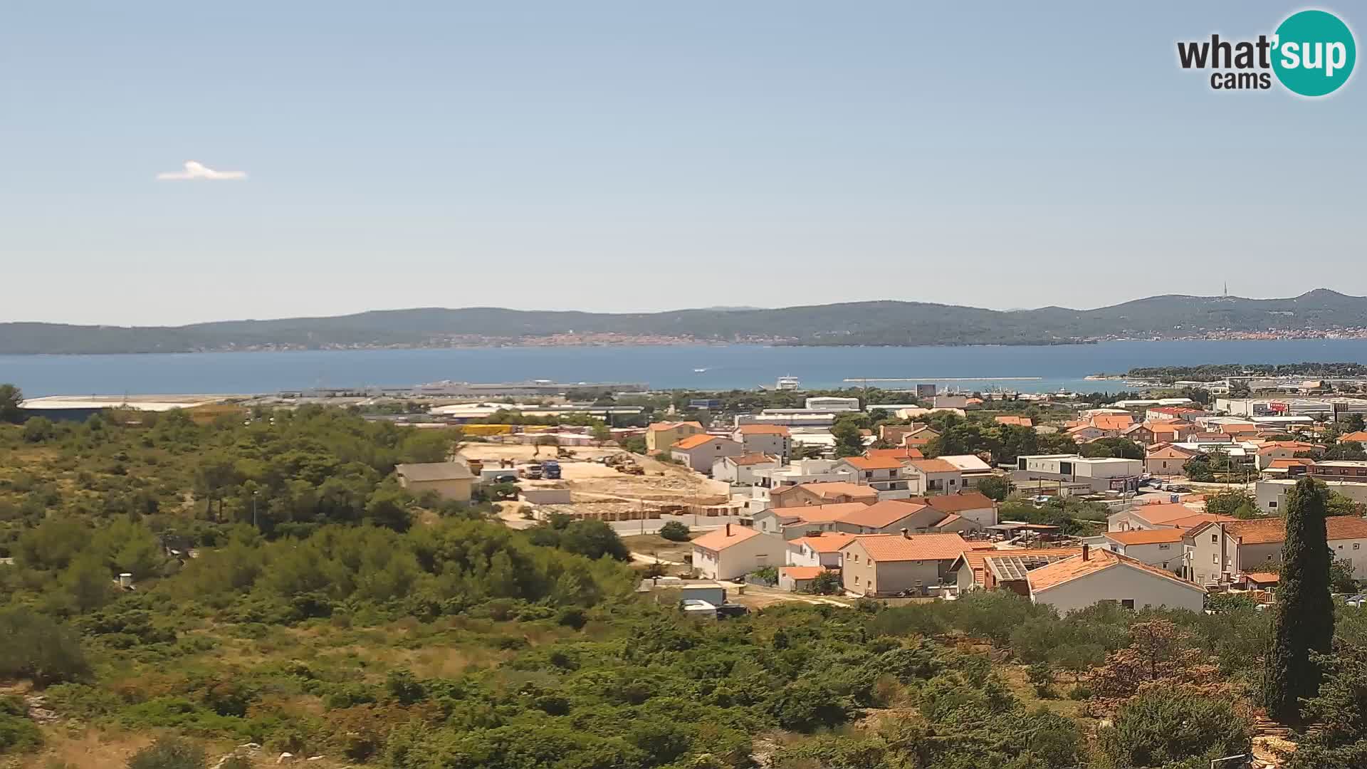 Zadar Port Gazenica Webcam Panorama, Zadar, Croatie