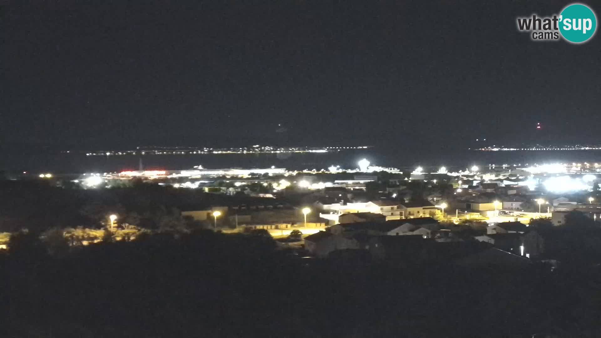 Panoramska web kamera Luke Gaženica u Zadru, Hrvatska