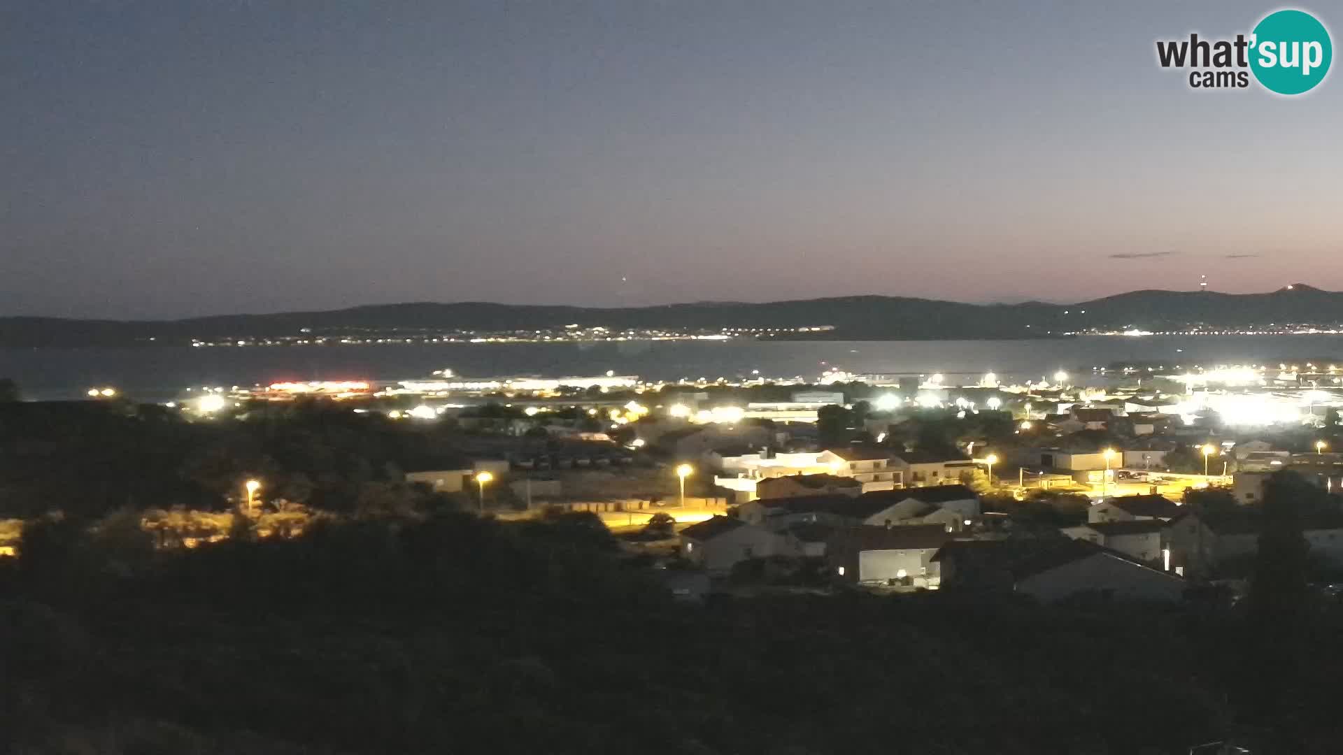 Panoramska web kamera Luke Gaženica u Zadru, Hrvatska