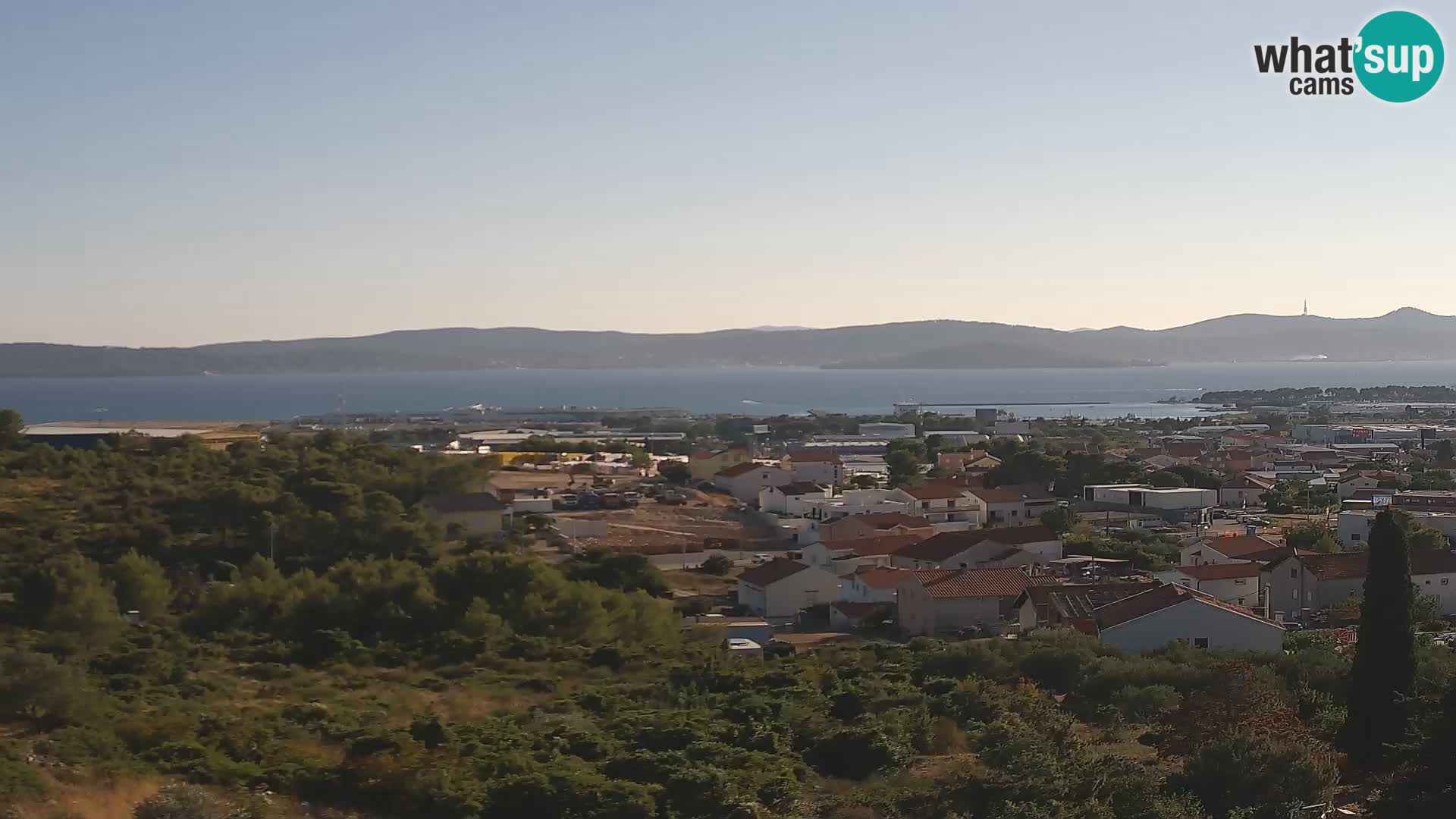 Zadar Pristanišče Gazenica s panoramsko spletno kamero, Zadar, Hrvaška