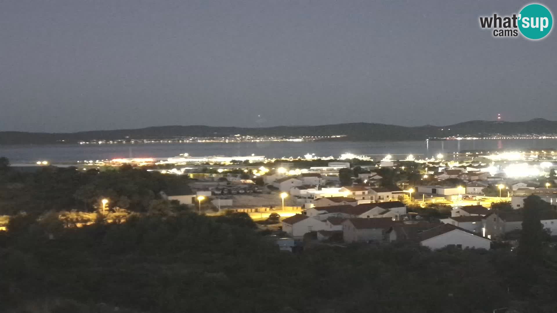 Zadar Port Gazenica Webcam Panorama, Zadar, Kroatien