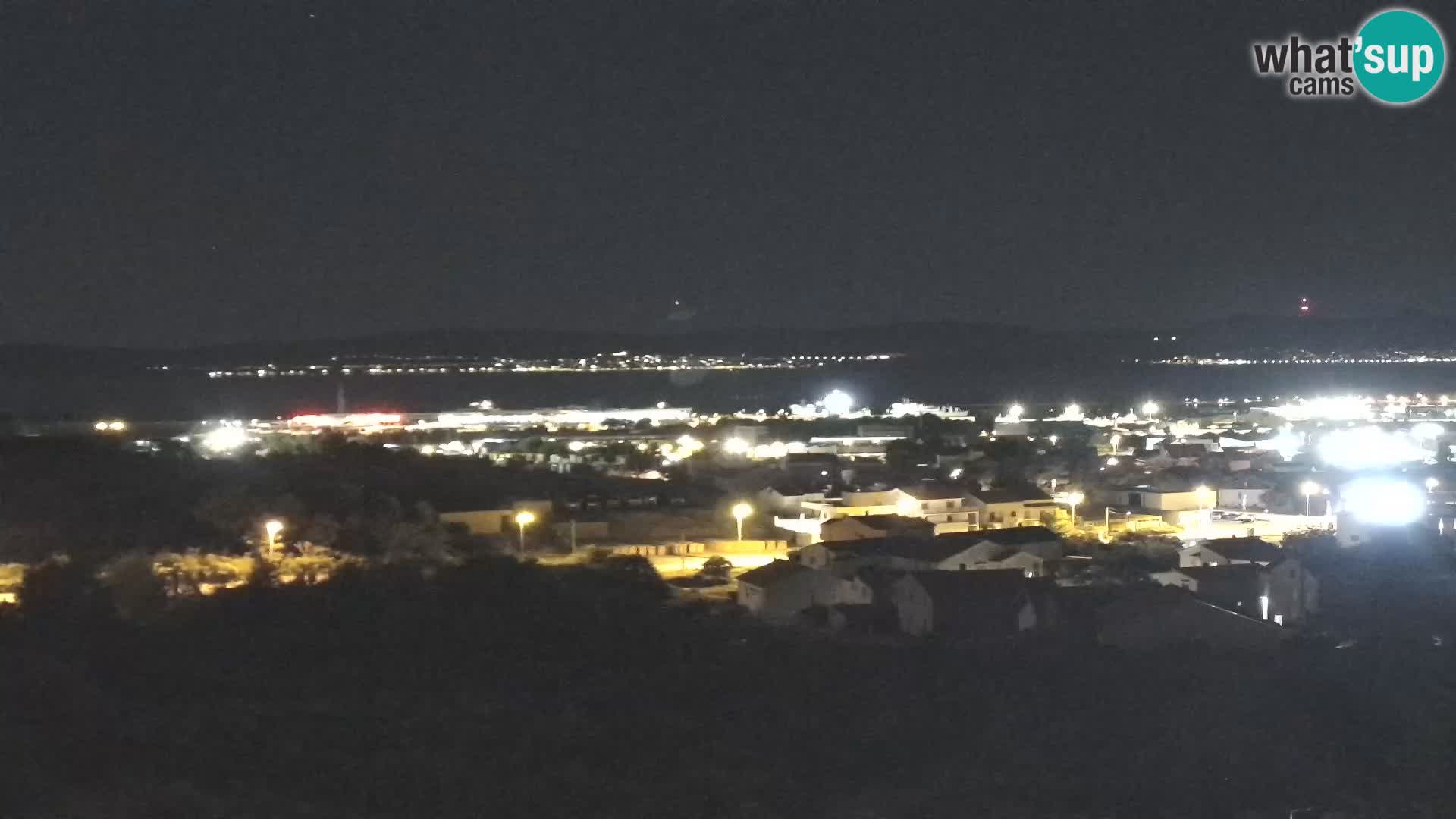 Panoramska web kamera Luke Gaženica u Zadru, Hrvatska