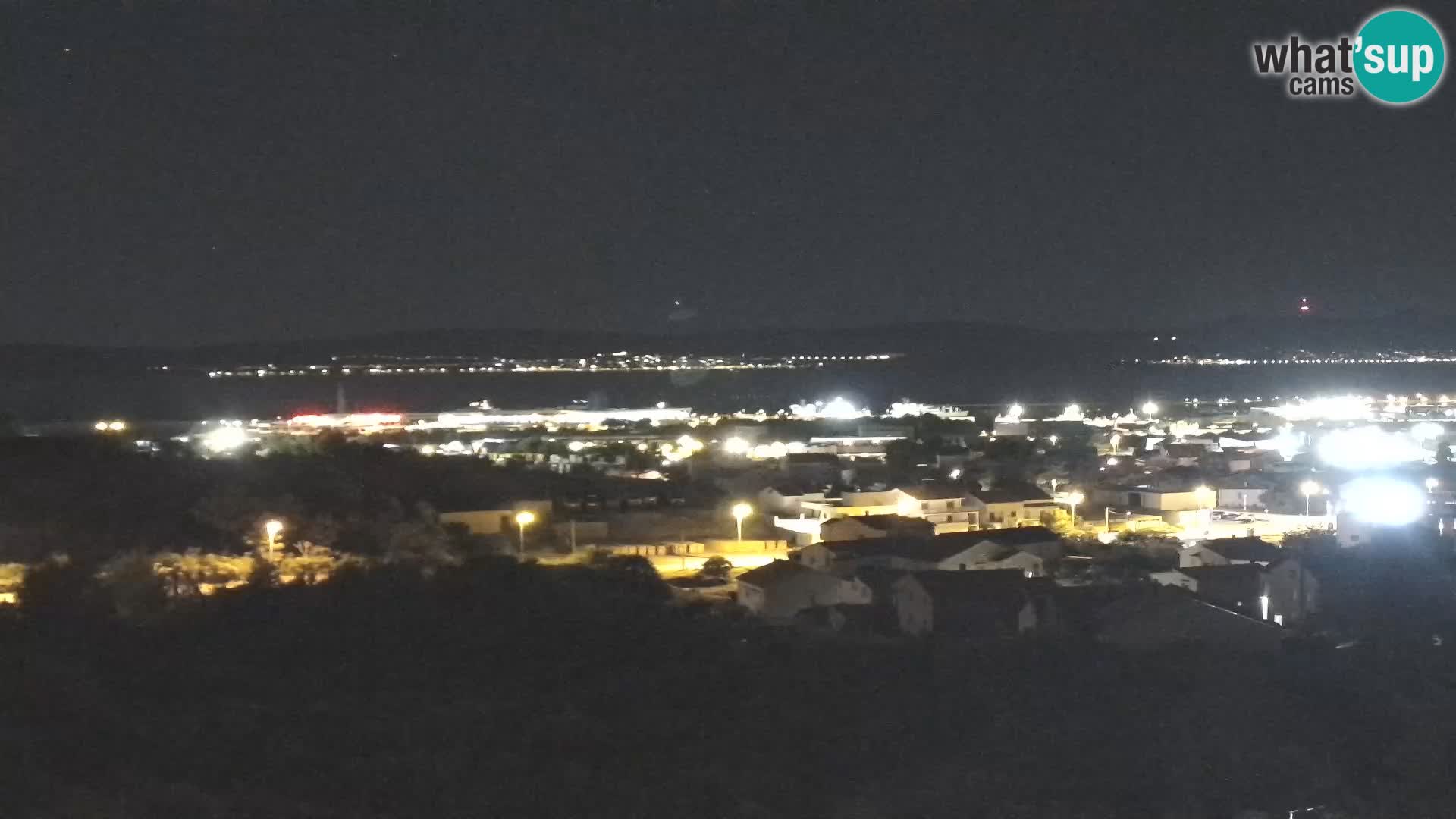 Panorama de la Webcam del Puerto Gazenica de Zadar, Zadar, Croacia