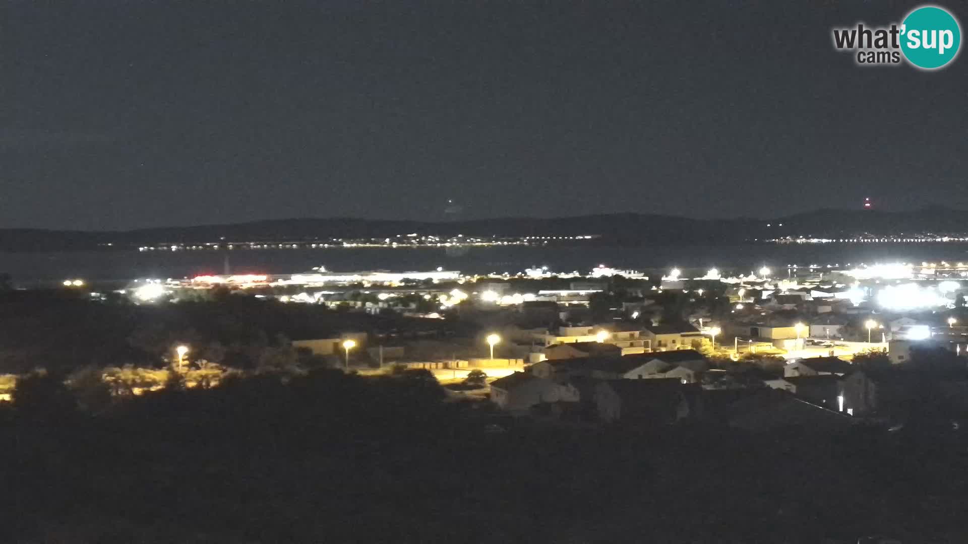 Zadar Pristanišče Gazenica s panoramsko spletno kamero, Zadar, Hrvaška