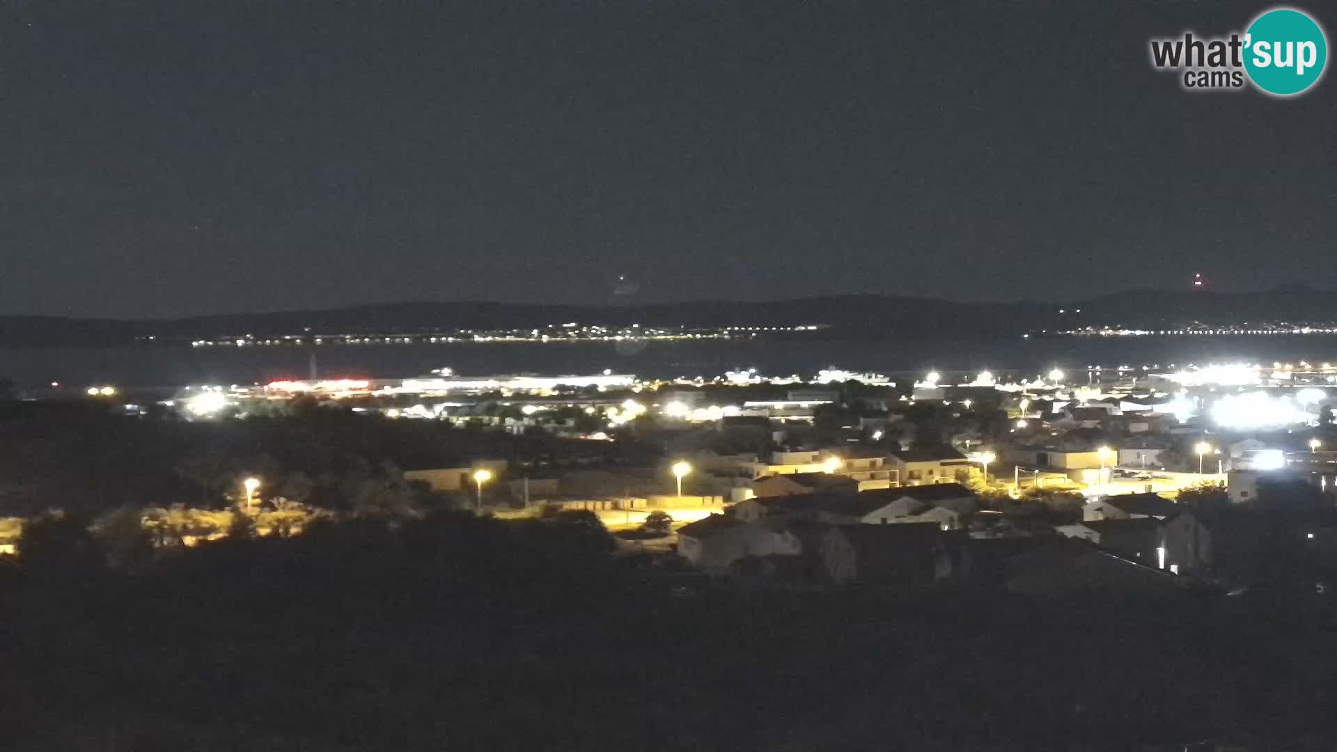 Panoramska web kamera Luke Gaženica u Zadru, Hrvatska