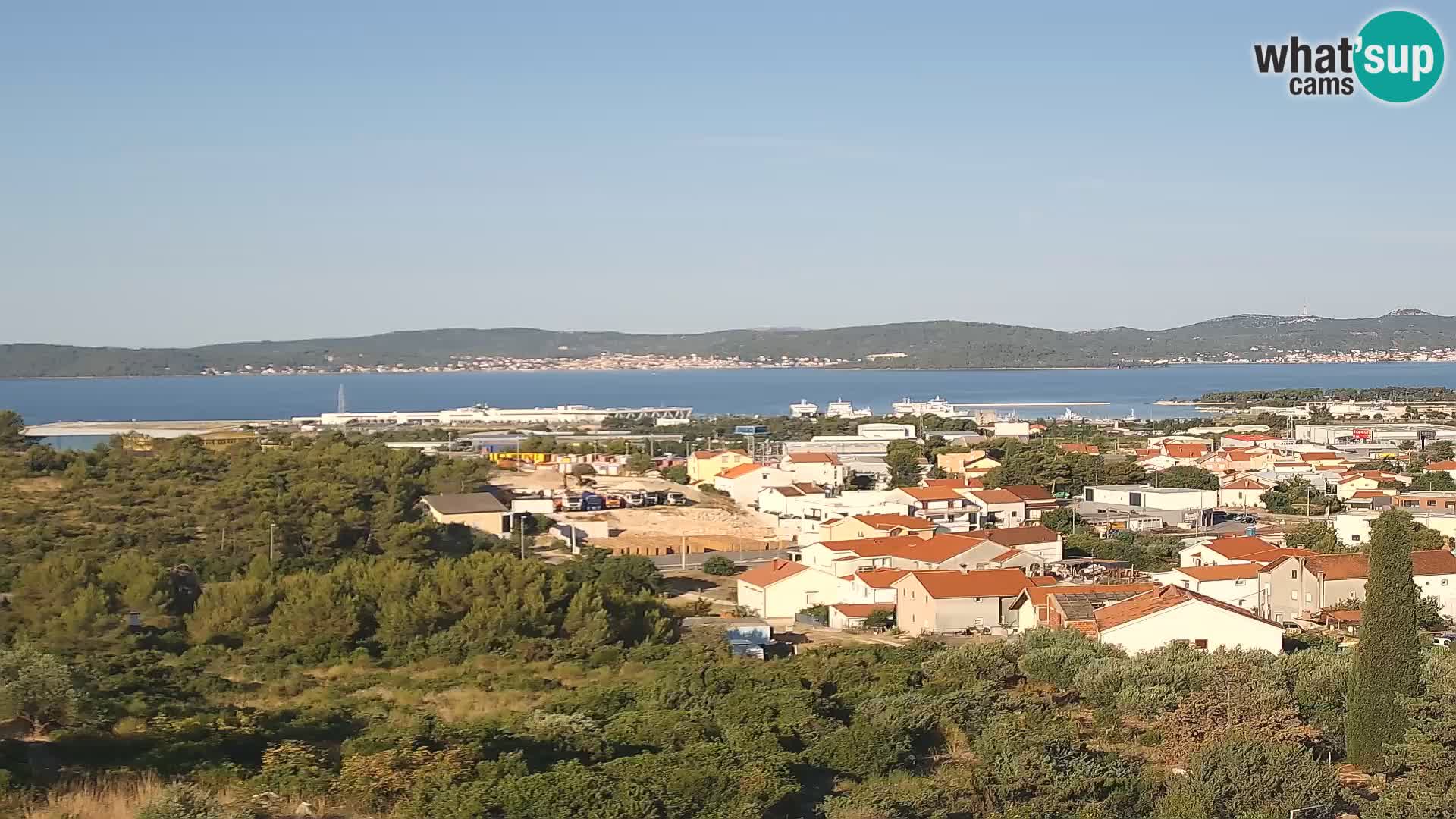 Zadar Porto di Gazenica Webcam Panorama, Zara, Croazia