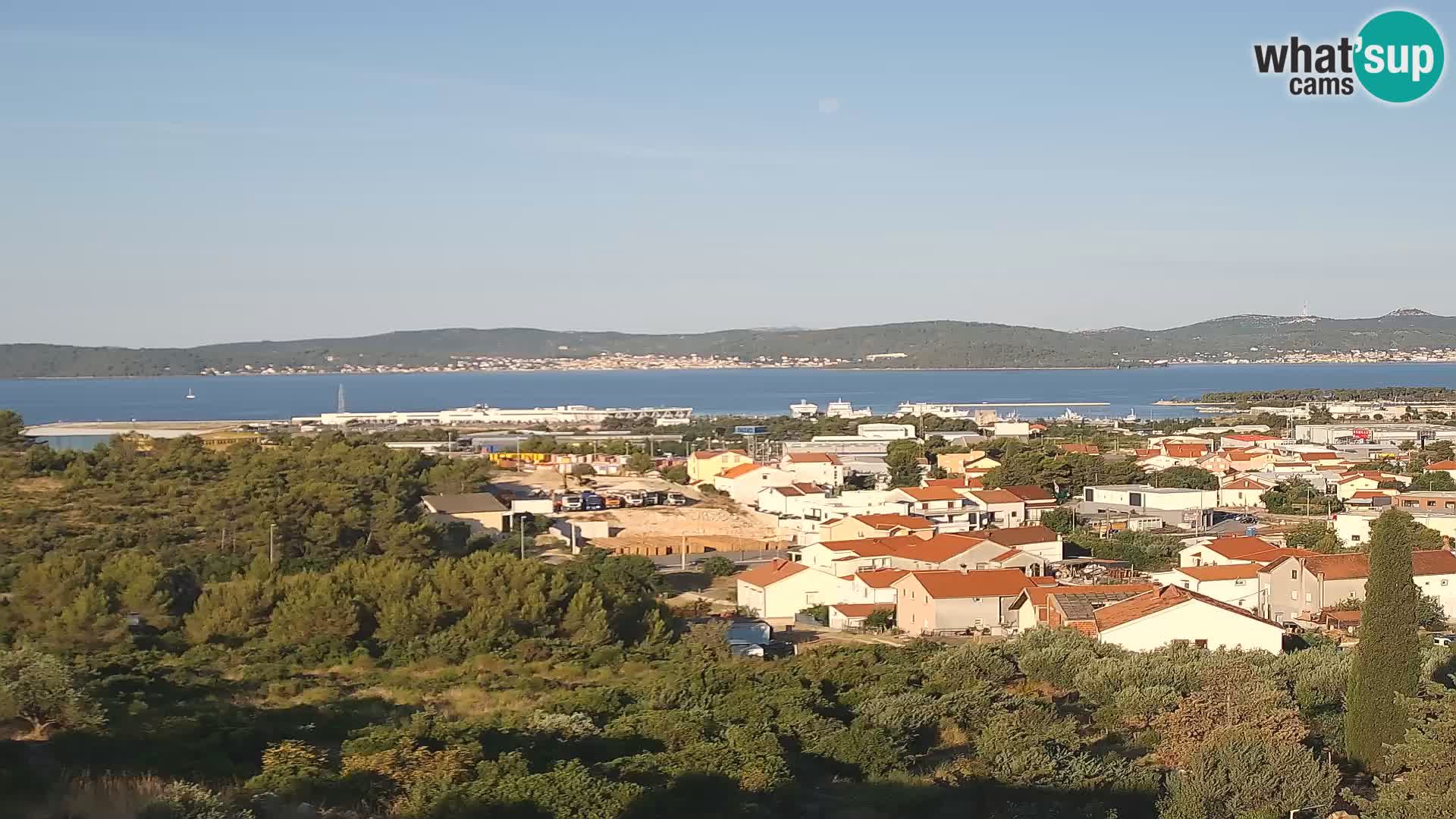 Zadar Port Gazenica Webcam Panorama, Zadar, Croatie