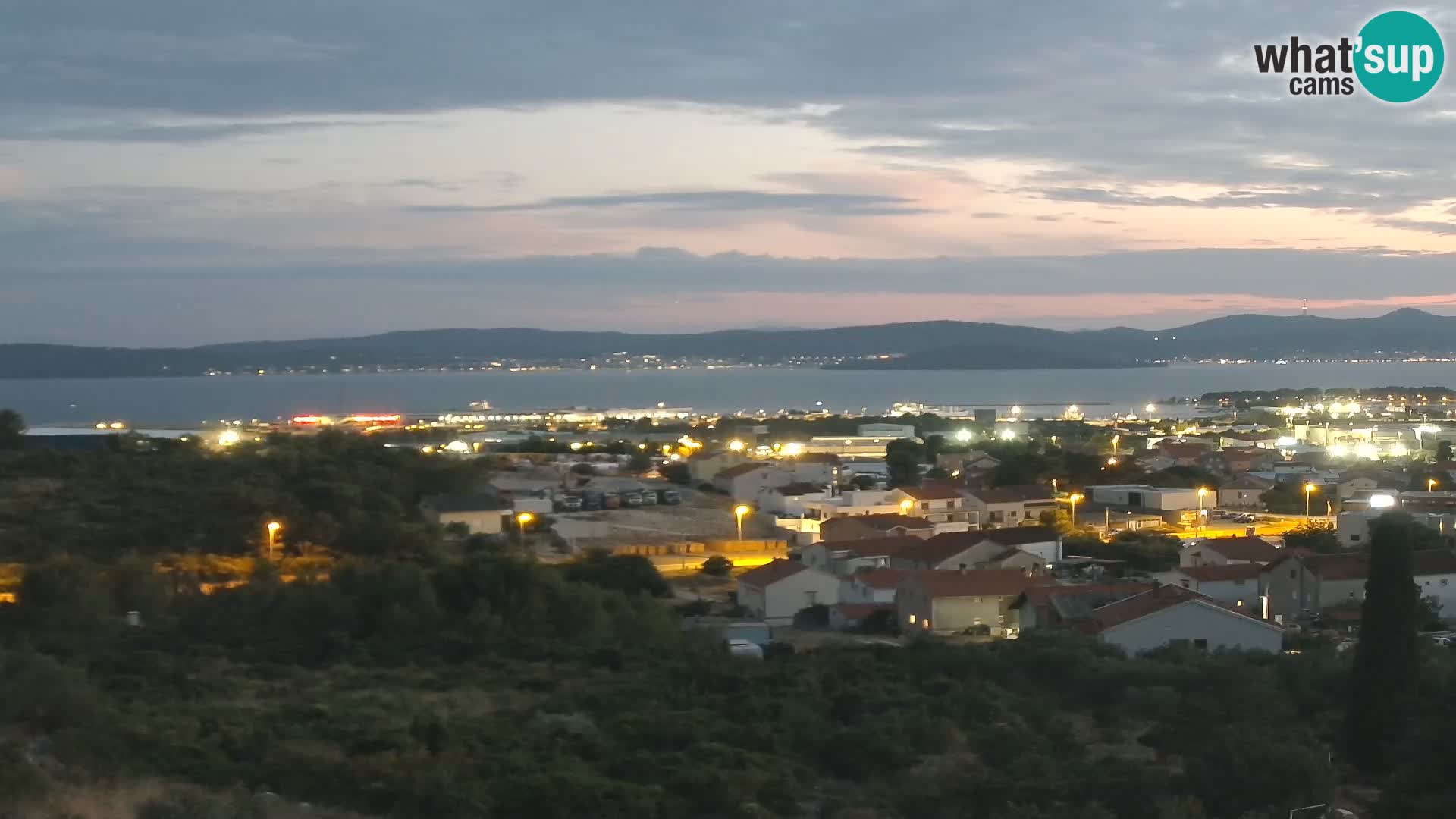 Zadar Port Gazenica Webcam Panorama, Zadar, Croatie