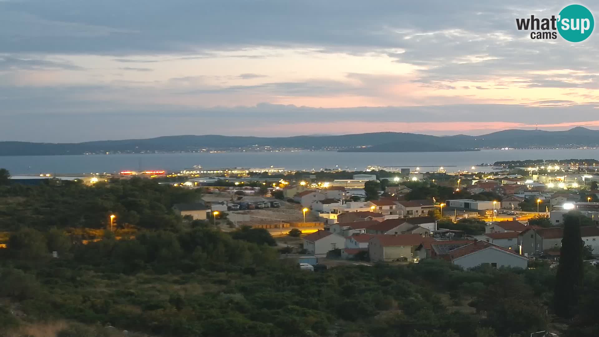 Zadar Port Gazenica Webcam Panorama, Zadar, Croatia