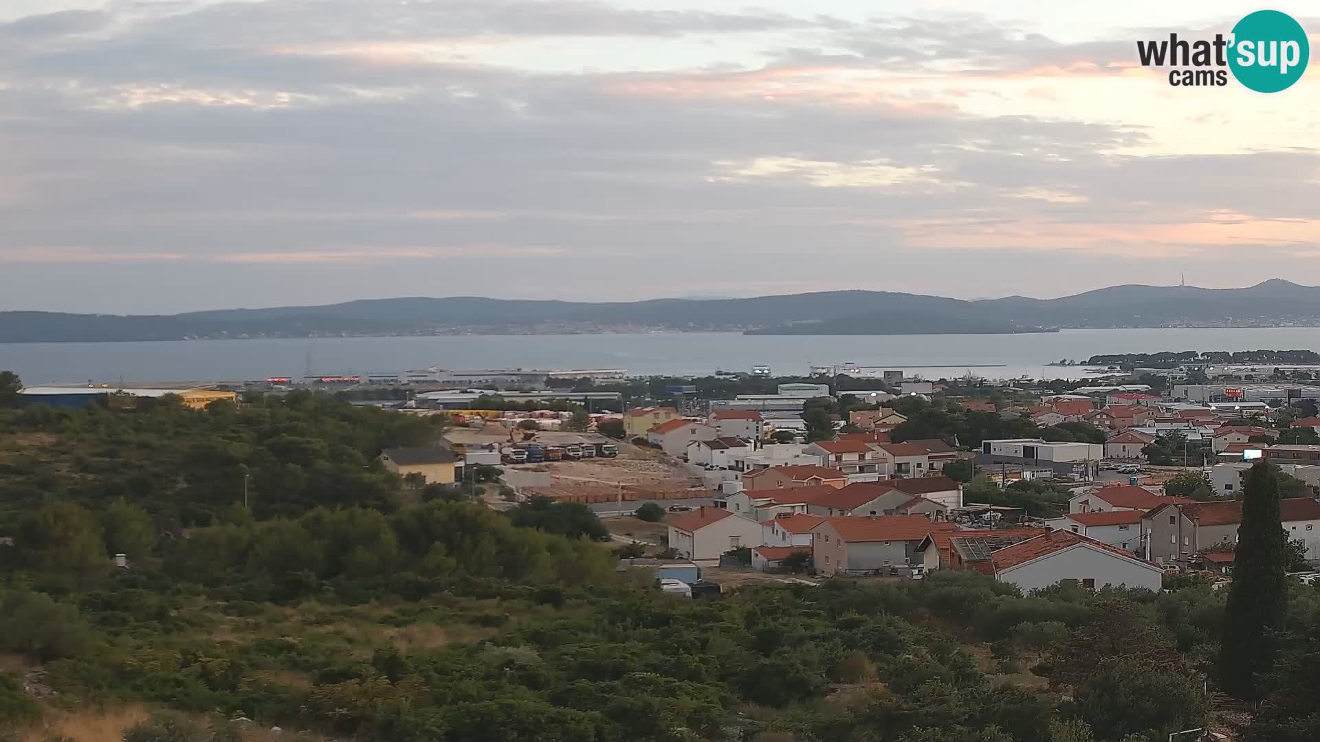 Zadar Port Gazenica Webcam Panorama, Zadar, Croatie