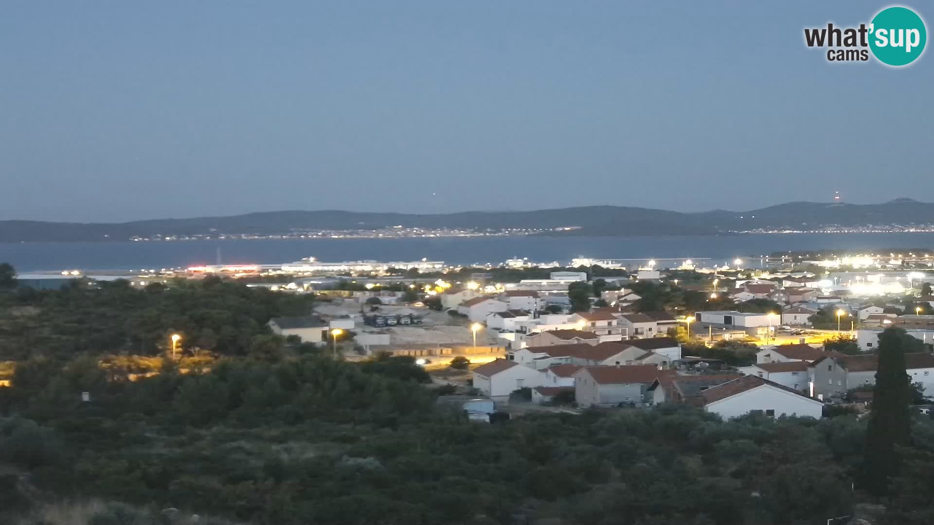 Zadar Port Gazenica Webcam Panorama, Zadar, Croatia