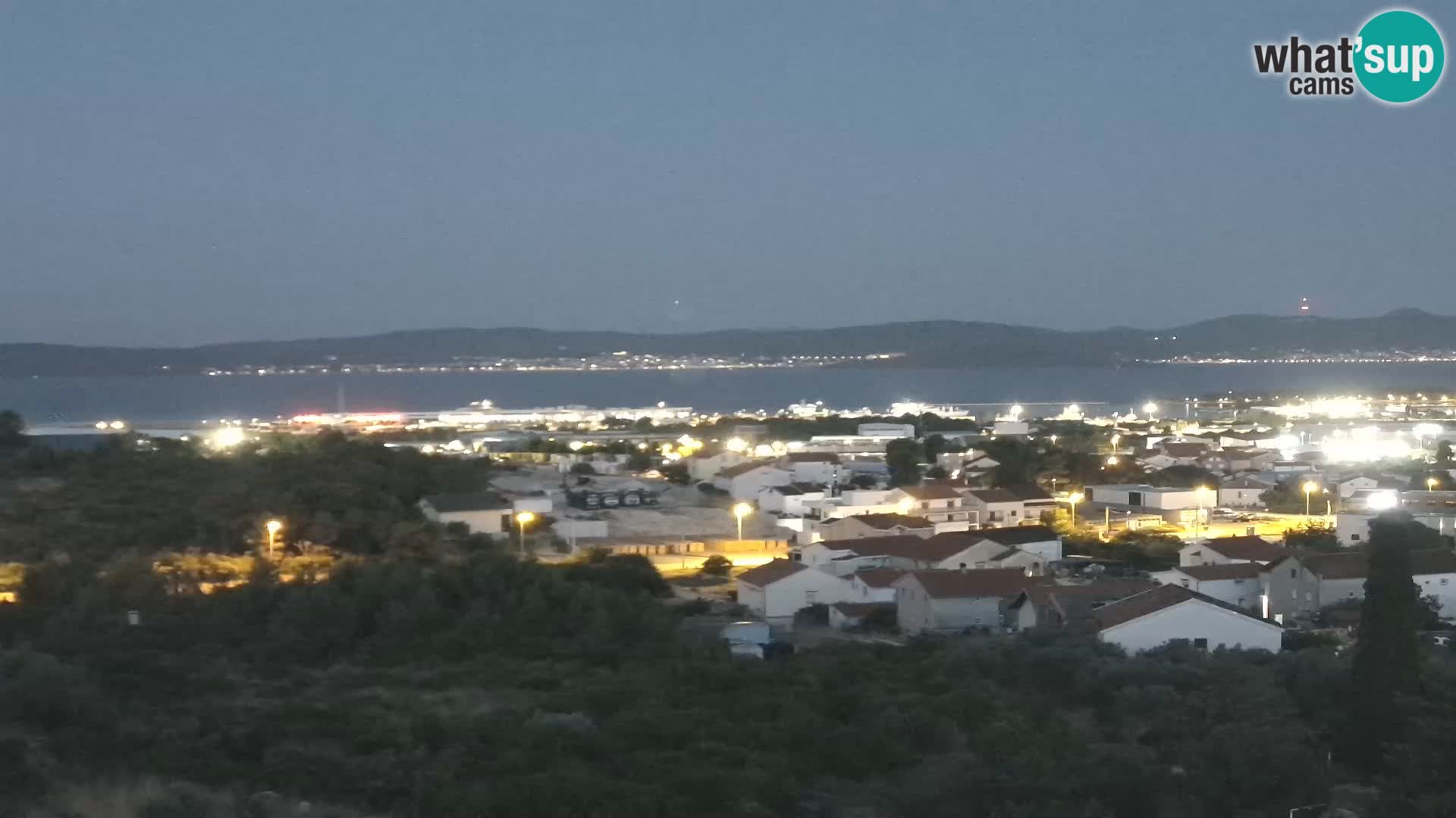 Zadar Port Gazenica Webcam Panorama, Zadar, Croatie