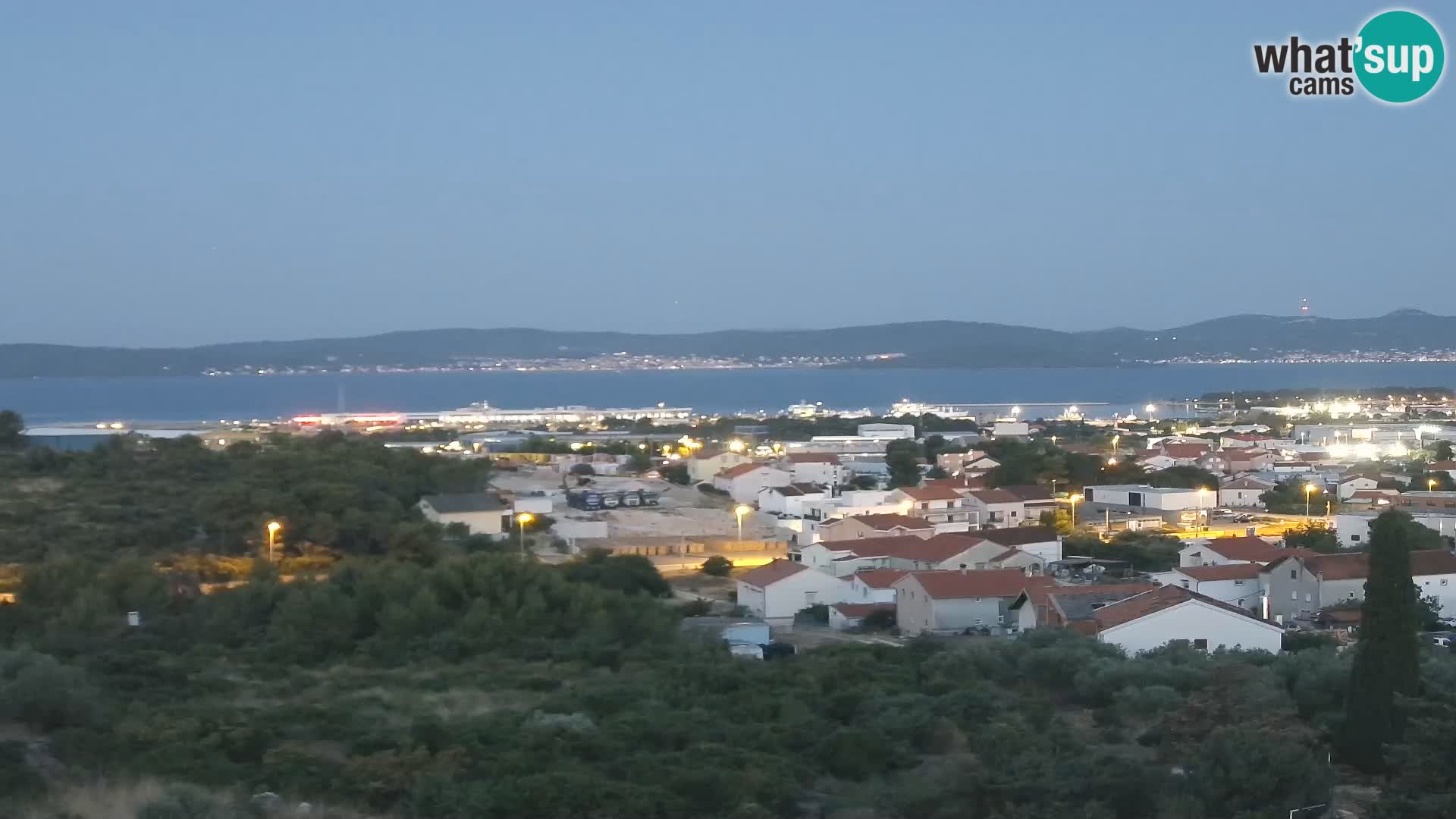 Zadar Porto di Gazenica Webcam Panorama, Zara, Croazia