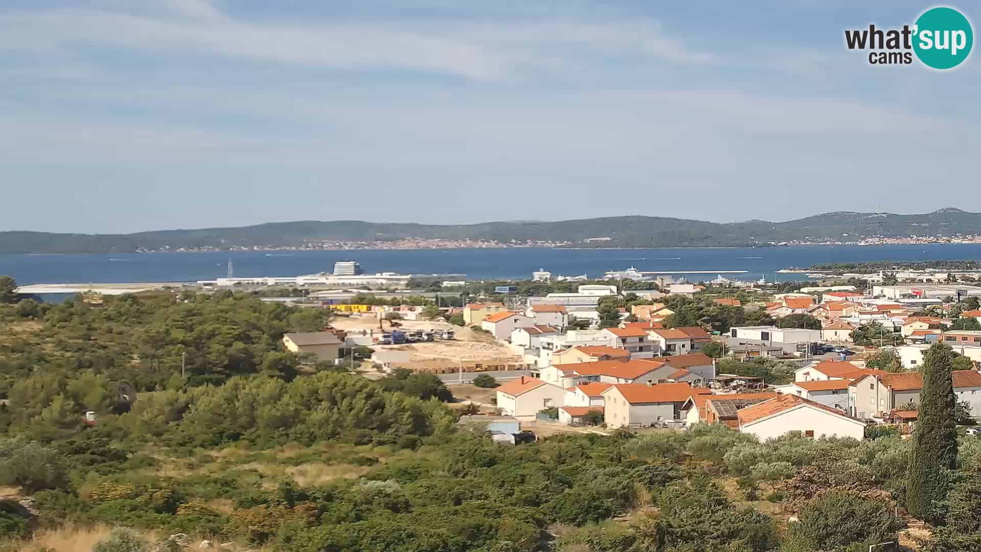 Zadar Port Gazenica Webcam Panorama, Zadar, Croatia