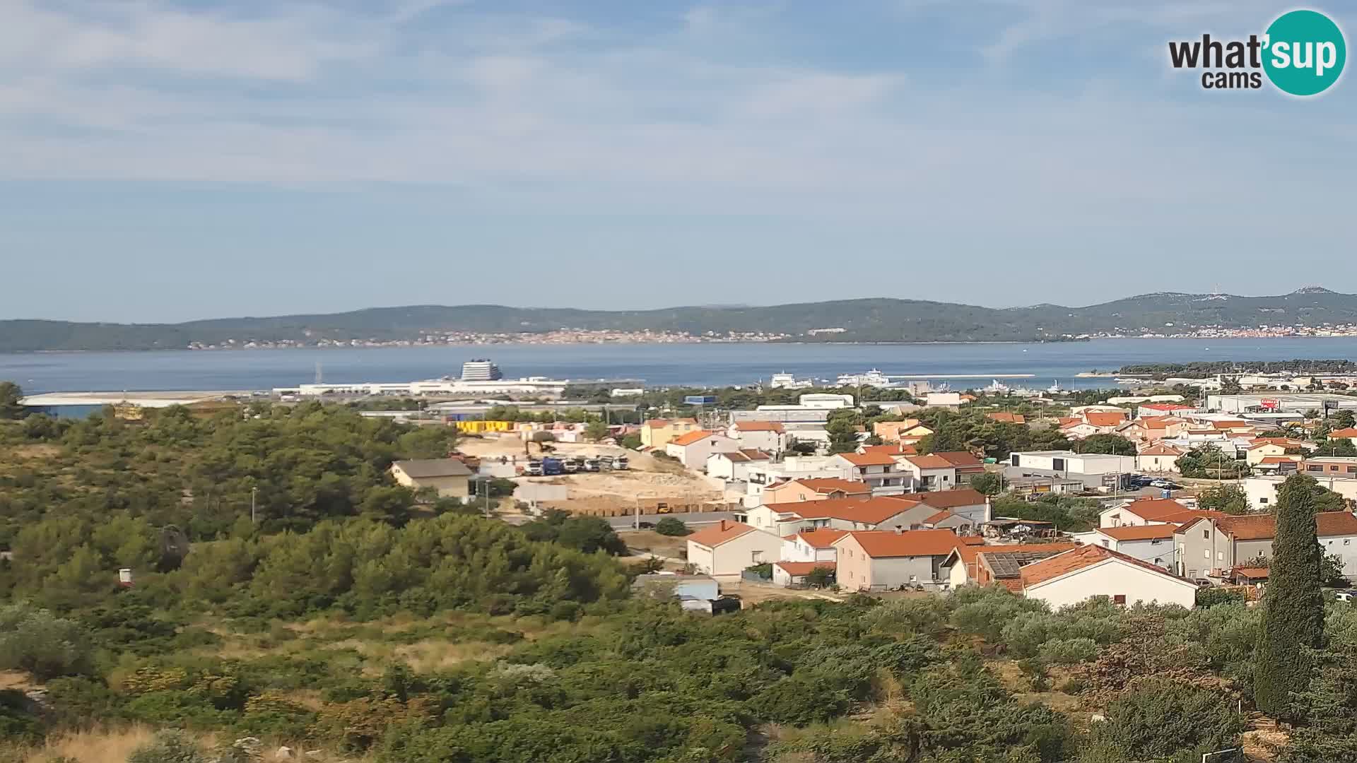 Zadar Porto di Gazenica Webcam Panorama, Zara, Croazia