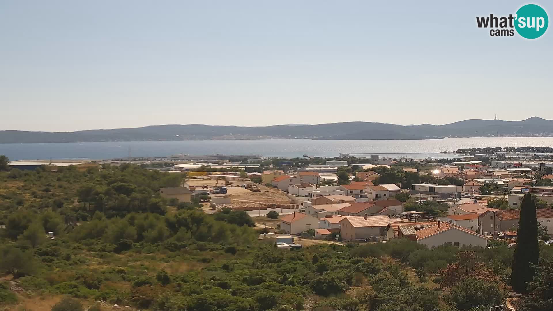 Panoramska web kamera Luke Gaženica u Zadru, Hrvatska