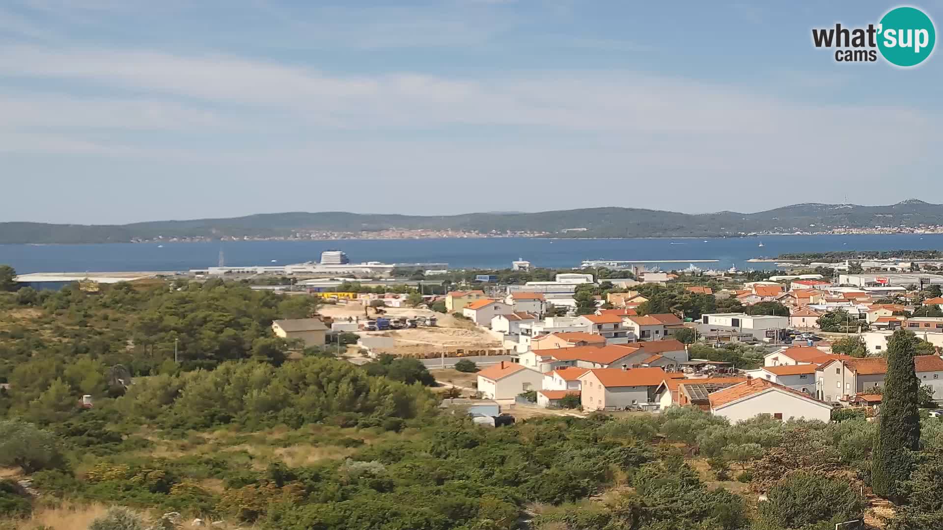Panoramska web kamera Luke Gaženica u Zadru, Hrvatska