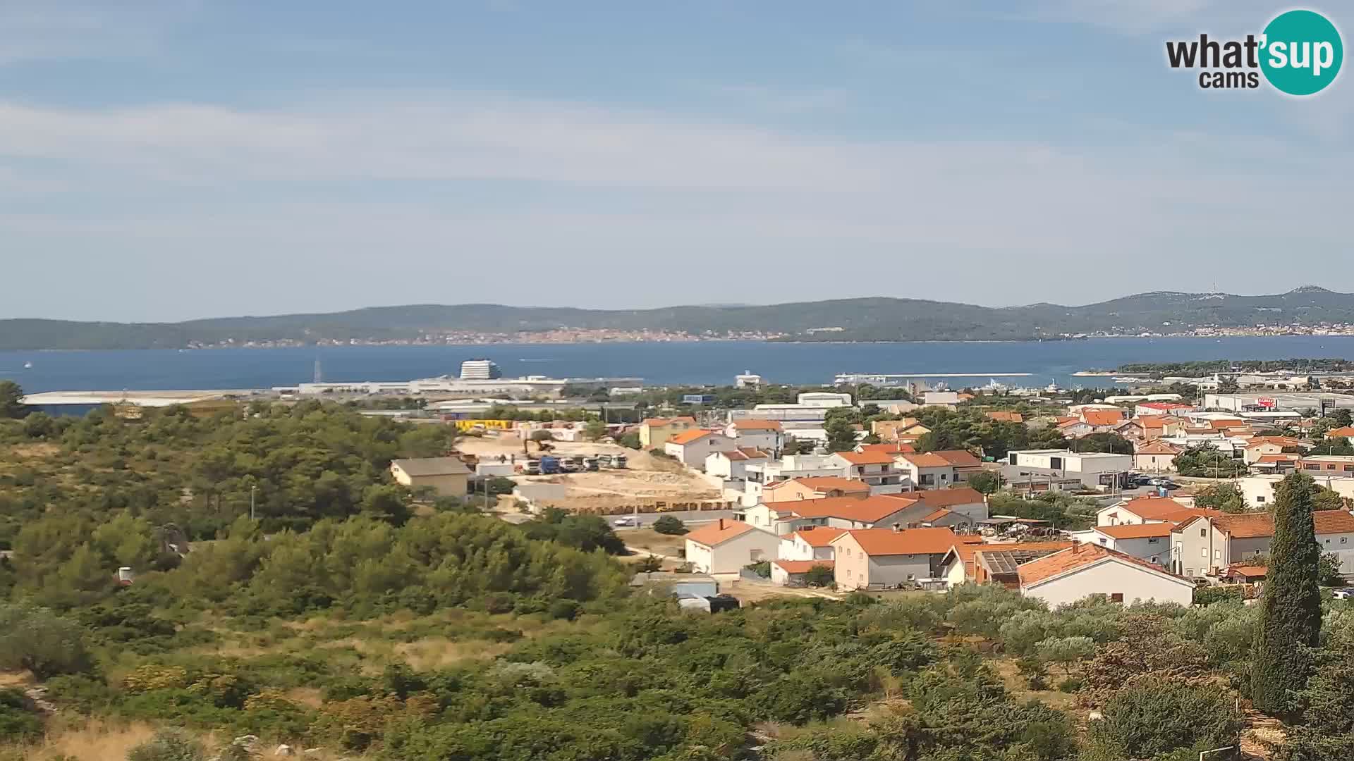 Zadar Port Gazenica Webcam Panorama, Zadar, Croatie