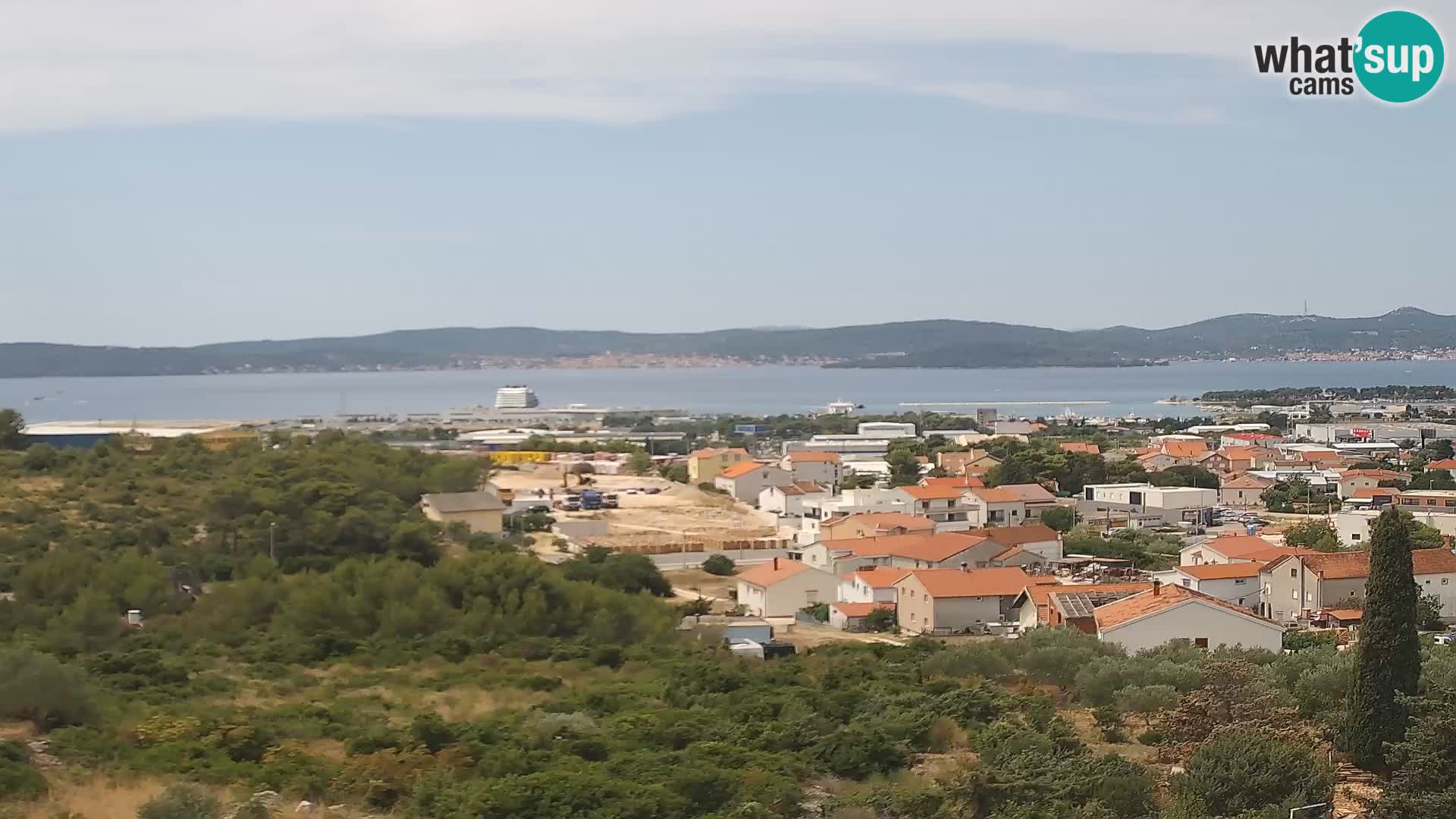 Zadar Port Gazenica Webcam Panorama, Zadar, Croatia