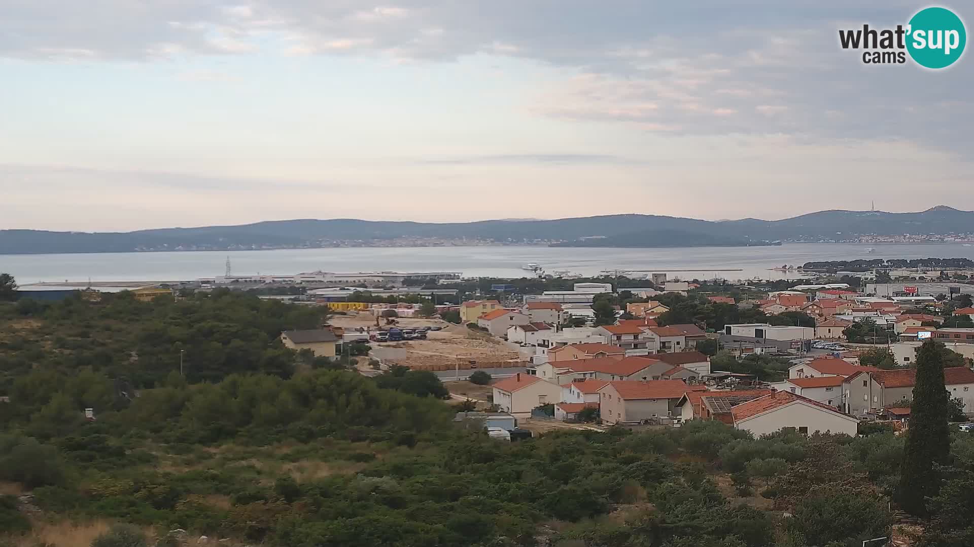 Panoramska web kamera Luke Gaženica u Zadru, Hrvatska
