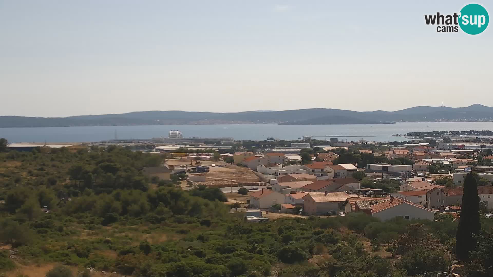 Zadar Port Gazenica Webcam Panorama, Zadar, Croatie