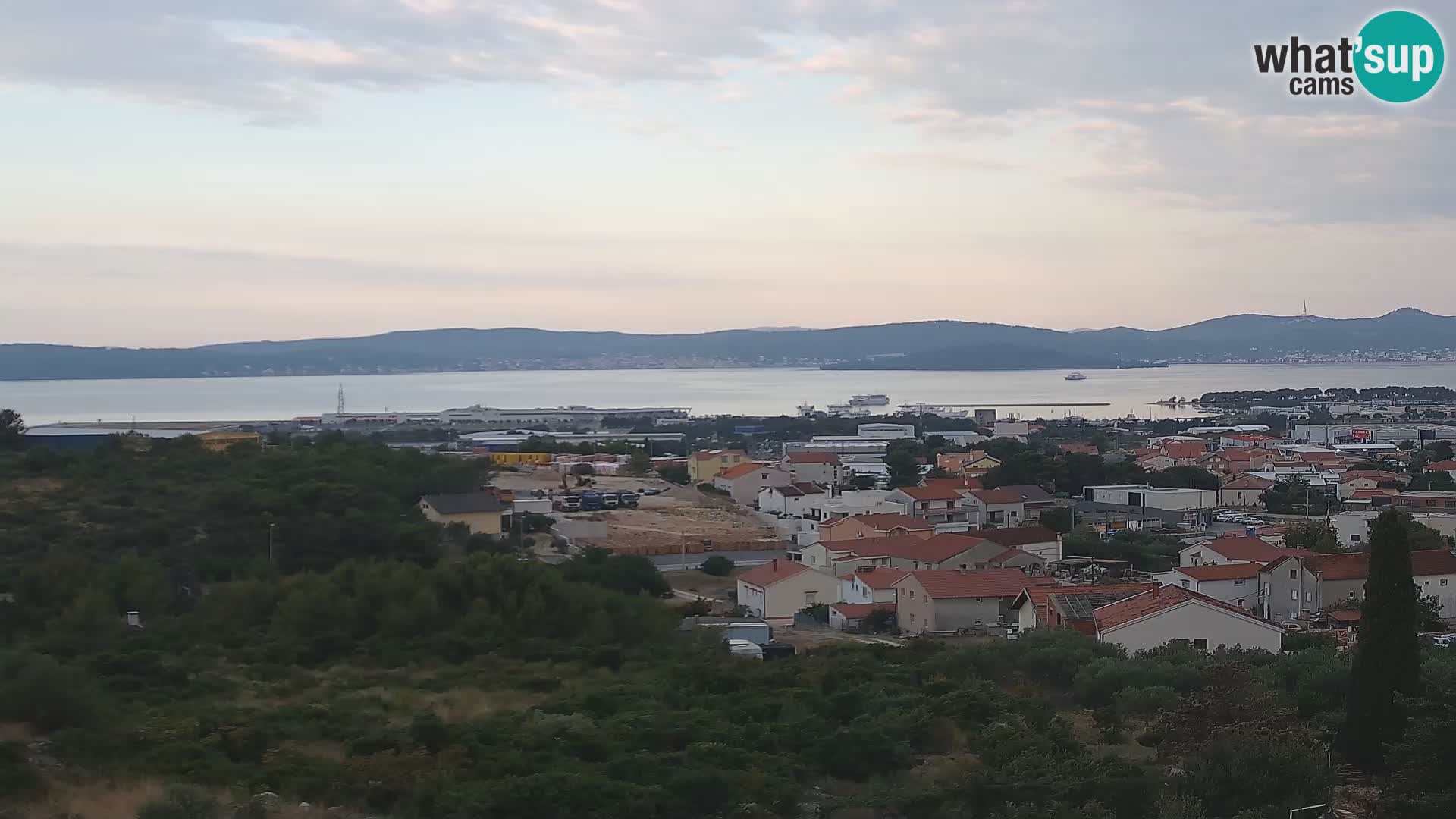 Zadar Porto di Gazenica Webcam Panorama, Zara, Croazia