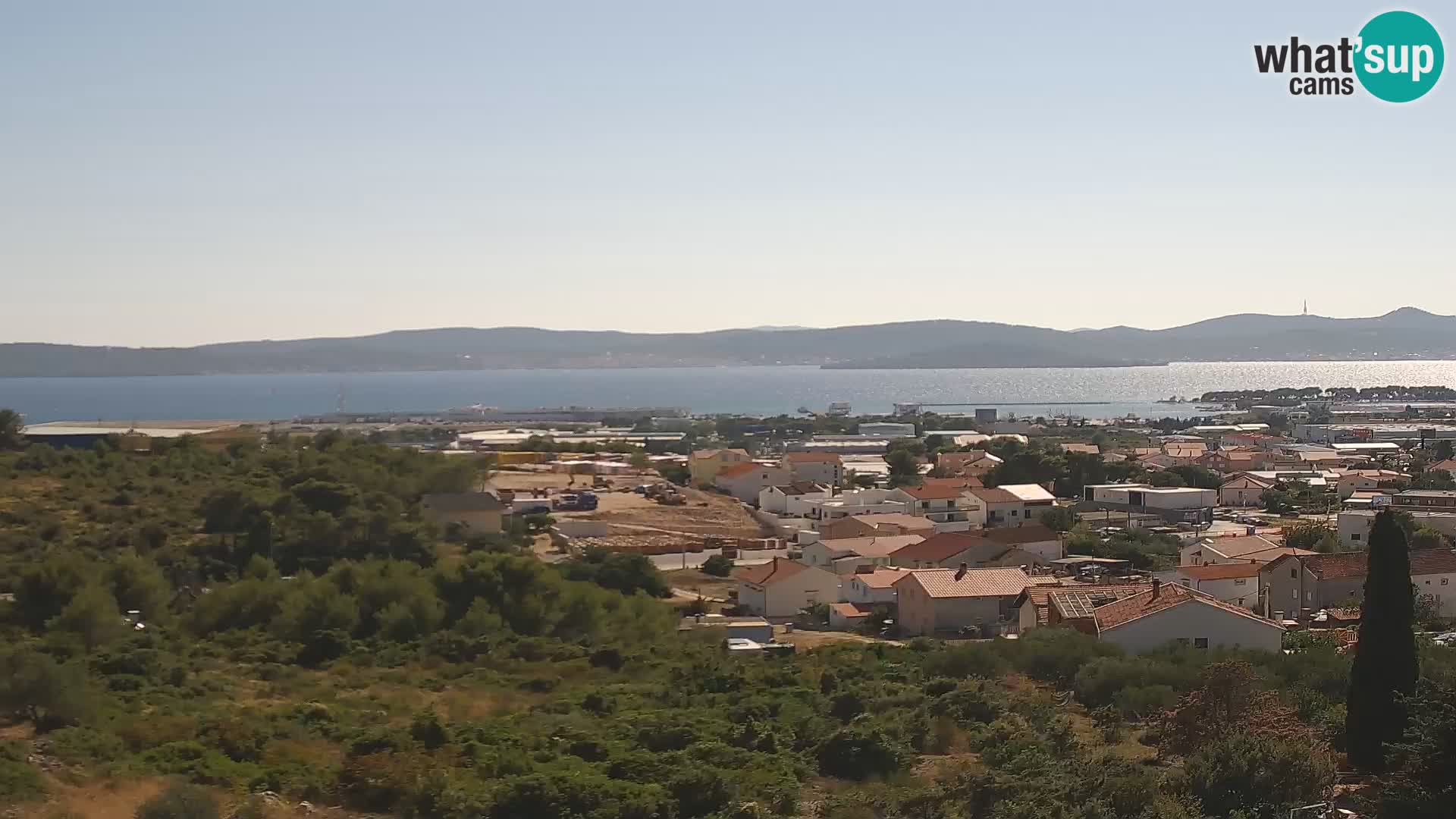 Zadar Port Gazenica Webcam Panorama, Zadar, Kroatien