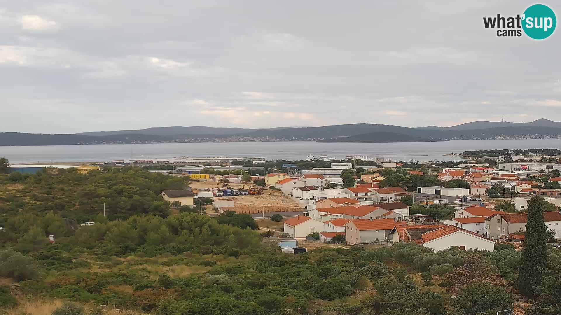 Zadar Port Gazenica Webcam Panorama, Zadar, Croatia