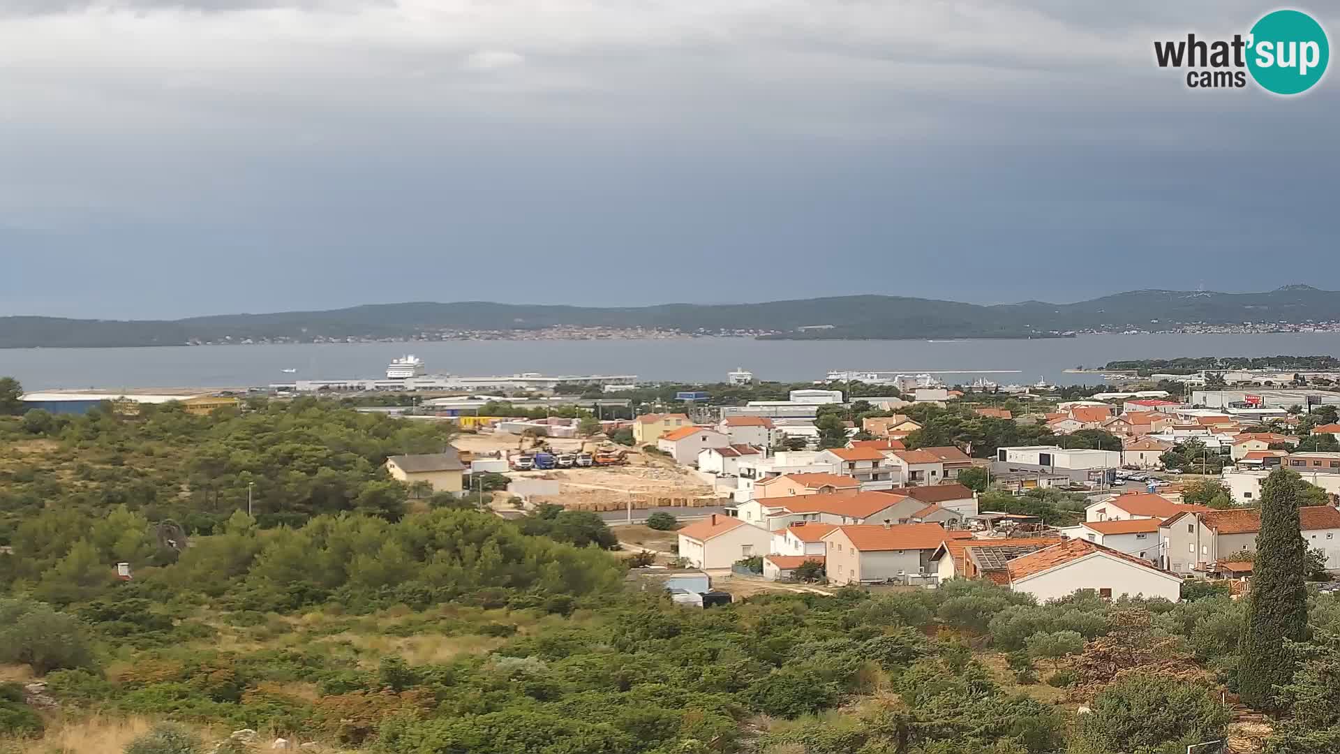 Zadar Port Gazenica Webcam Panorama, Zadar, Croatia