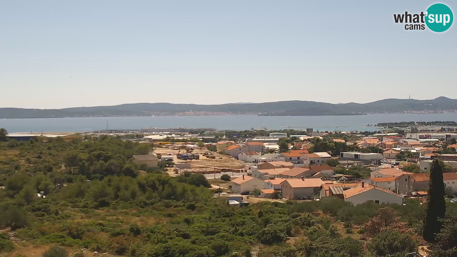 Zadar Pristanišče Gazenica s panoramsko spletno kamero, Zadar, Hrvaška