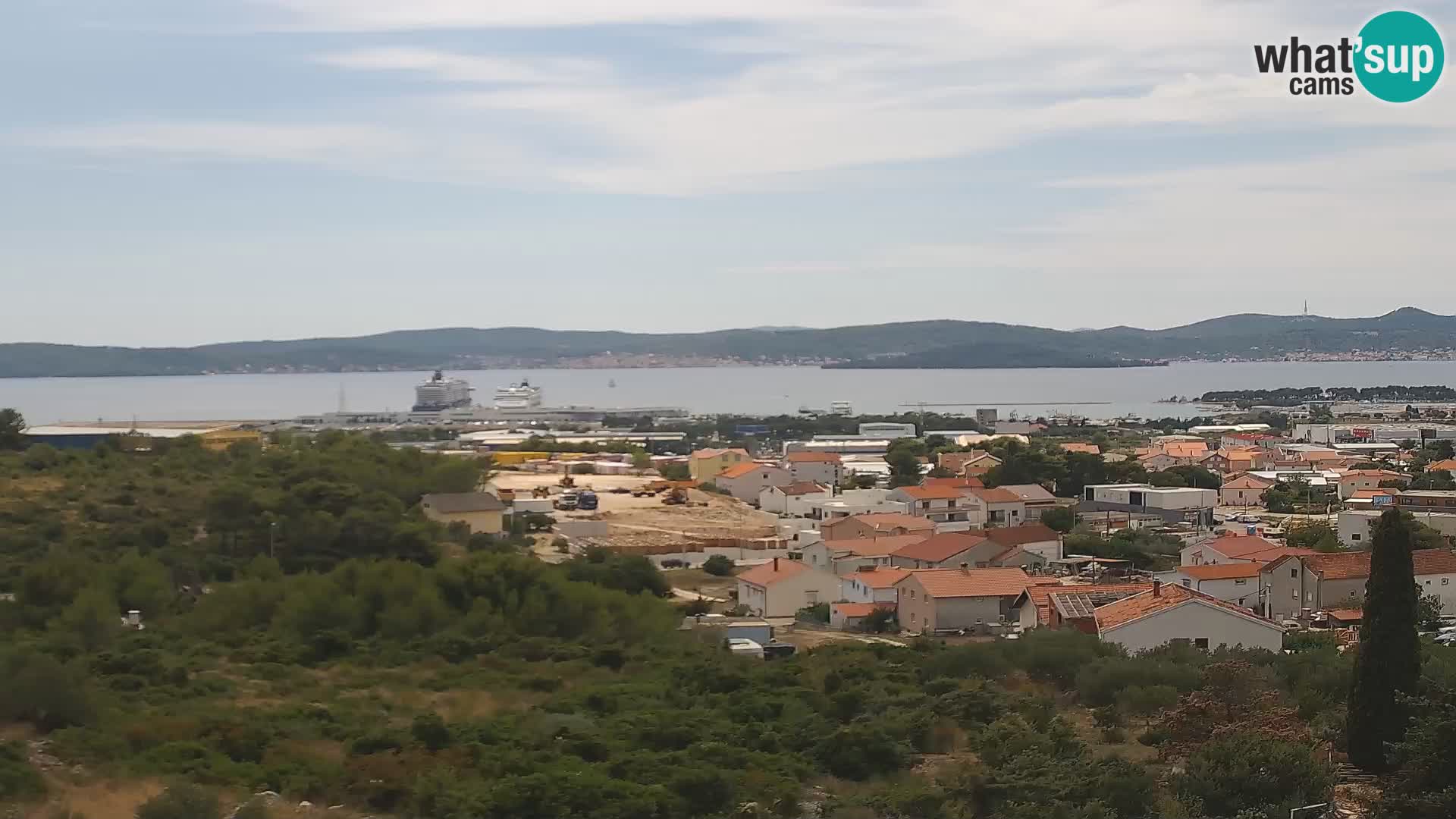 Zadar Porto di Gazenica Webcam Panorama, Zara, Croazia
