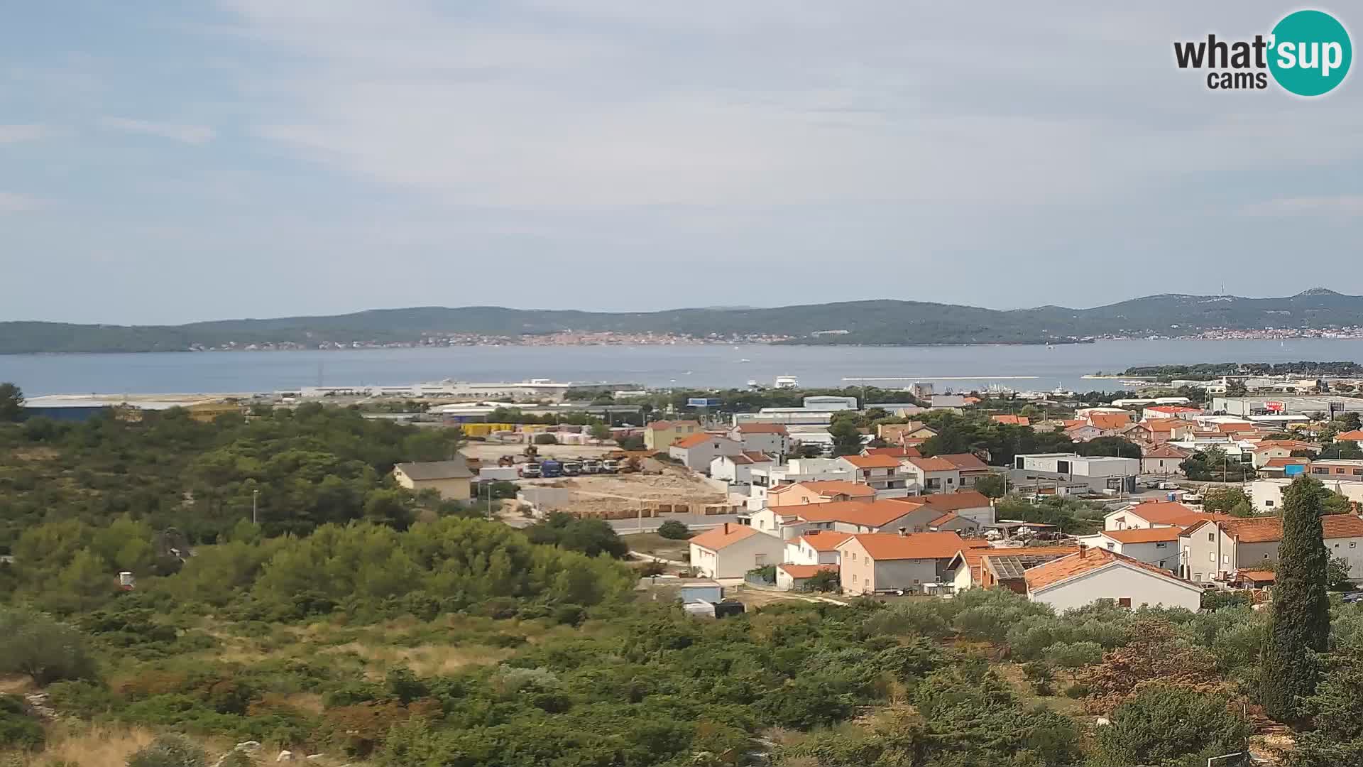 Panorama de la Webcam del Puerto Gazenica de Zadar, Zadar, Croacia