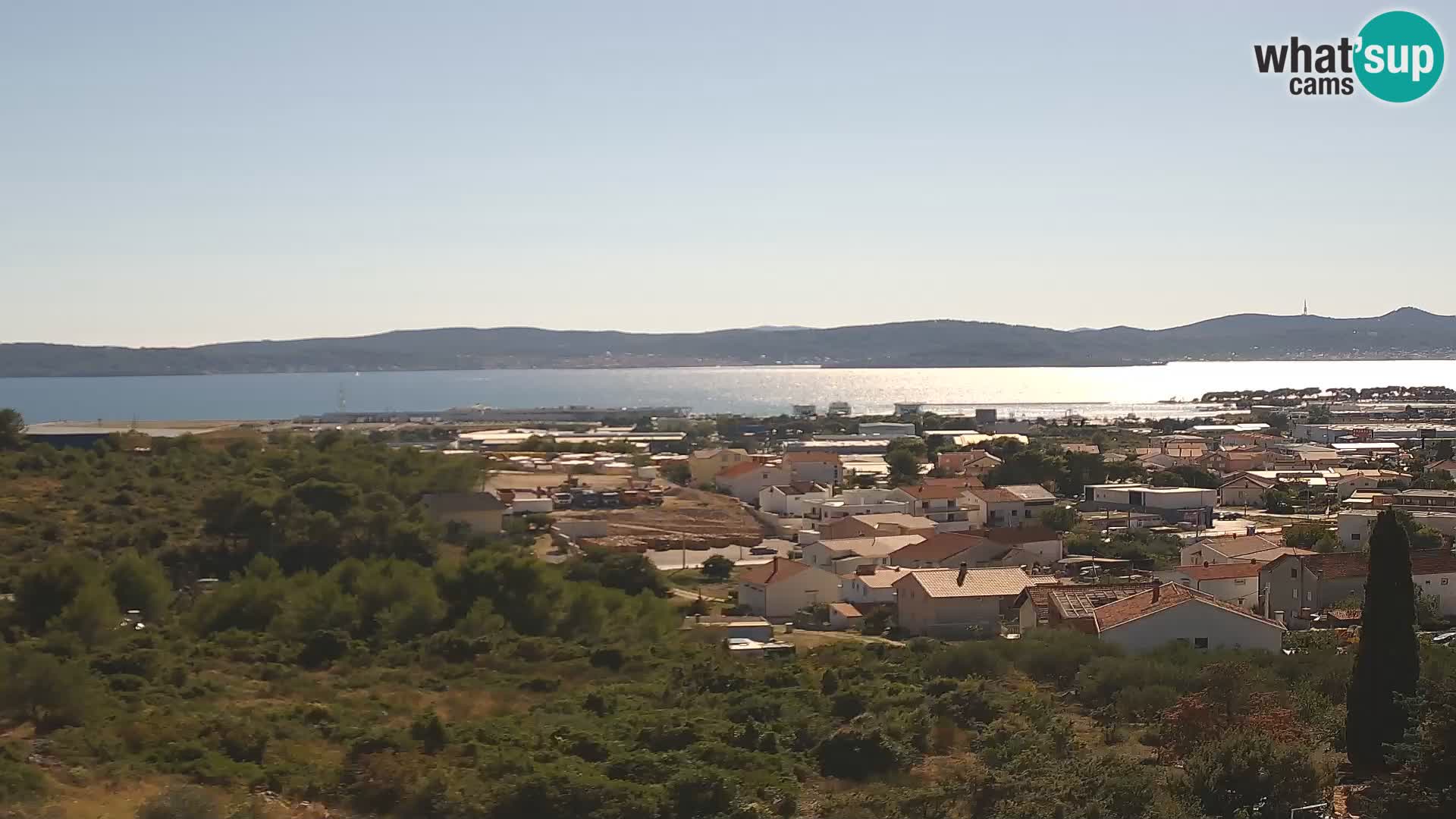 Zadar Port Gazenica Webcam Panorama, Zadar, Kroatien