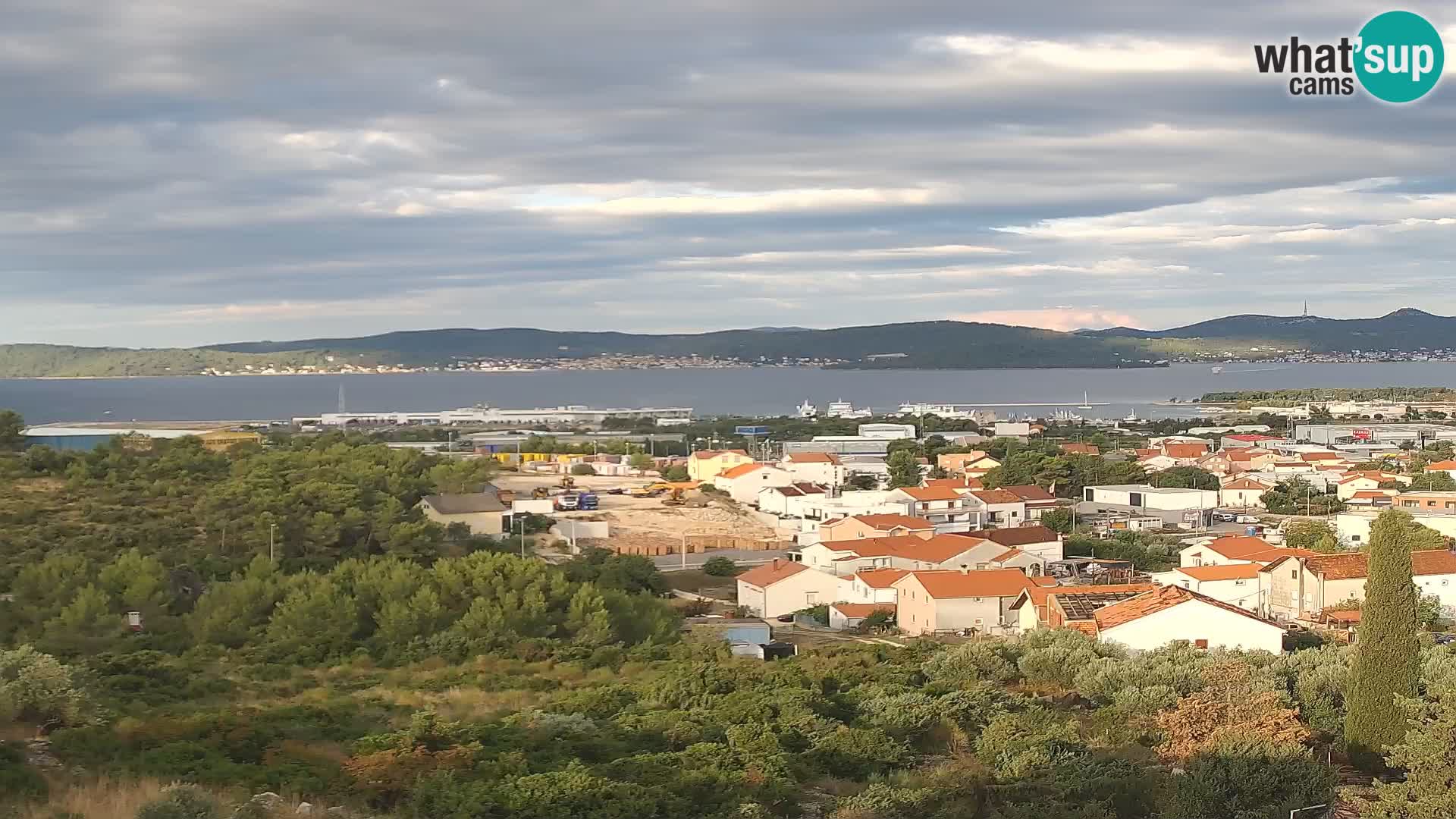 Zadar Port Gazenica Webcam Panorama, Zadar, Croatia
